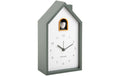 KARLSSON Wecker Kuckuck Exkl. 3 x AAA Batterien, Jungle green