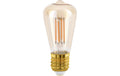 Eglo Leuchtmittel LM-E27-LED ST48 4W AMBER 2200K 1STK