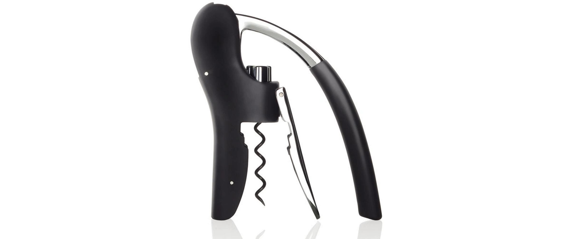 Blomus Korkenzieher LEVERMAN PRO Mit Folienschneider, Schwarz