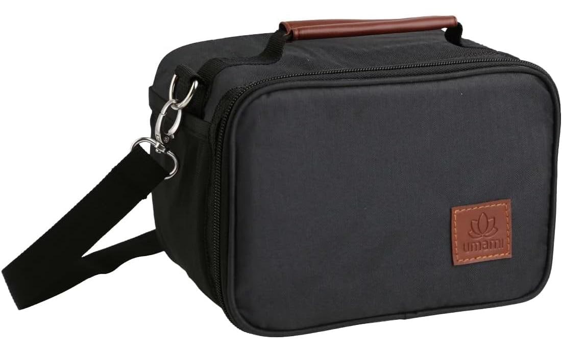 Umami Lunchbox Thermocase 21 x 14 x 16 cm, Black