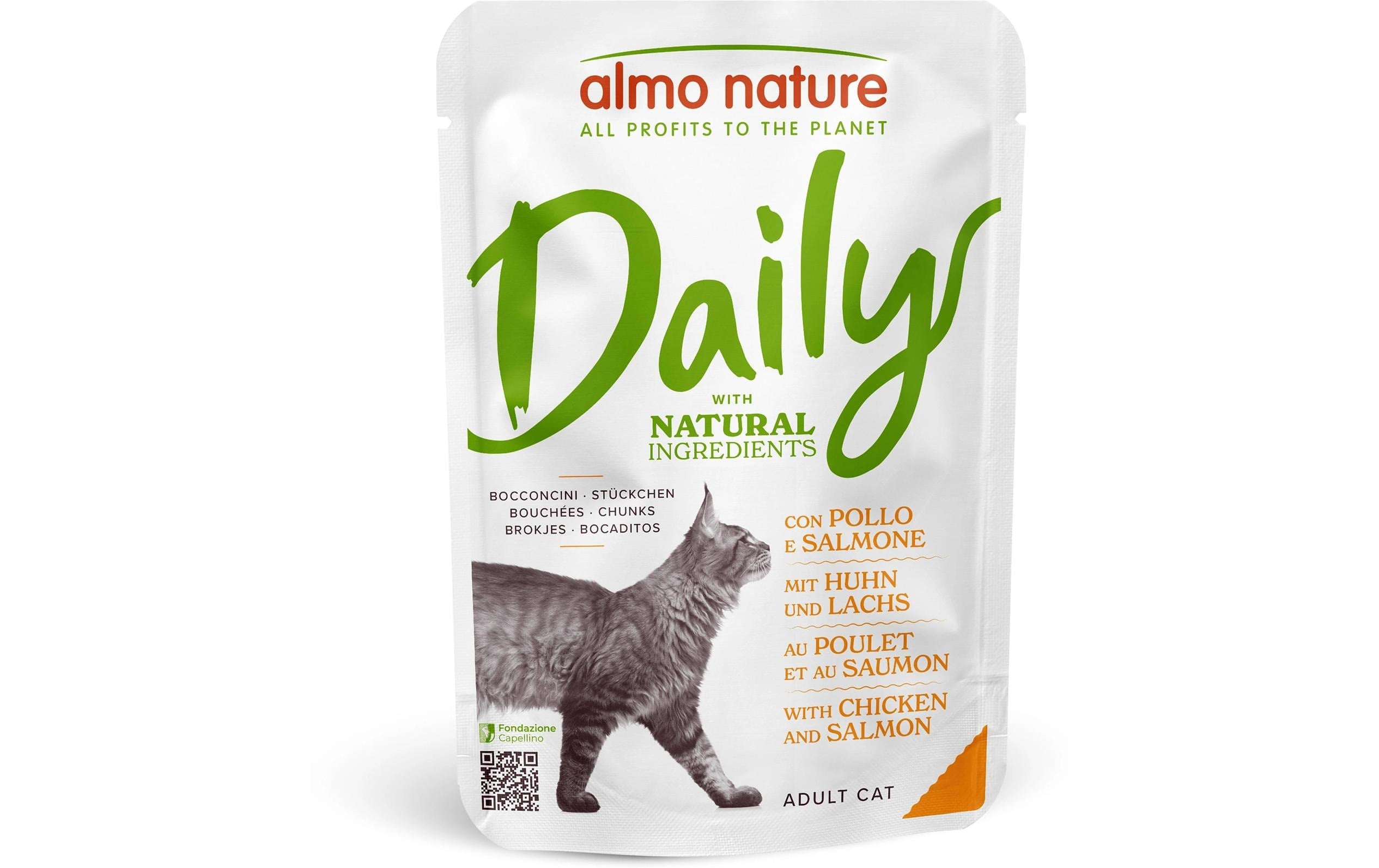 Almo Nature Nassfutter PFC Daily Huhn/Lachs Beutel 70g