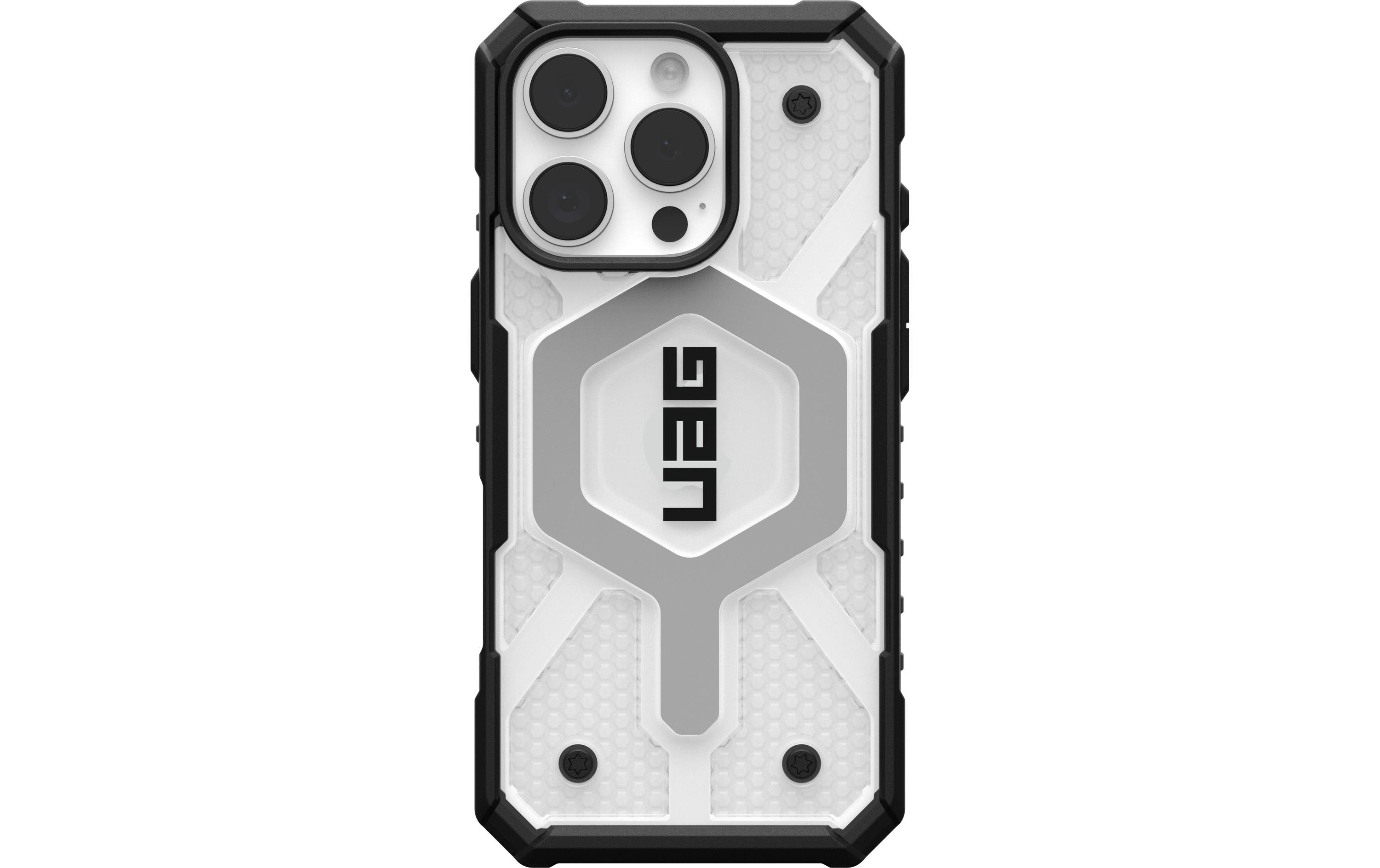 UAG Pathfinder Clear Mag ice iPhone 16 Pro