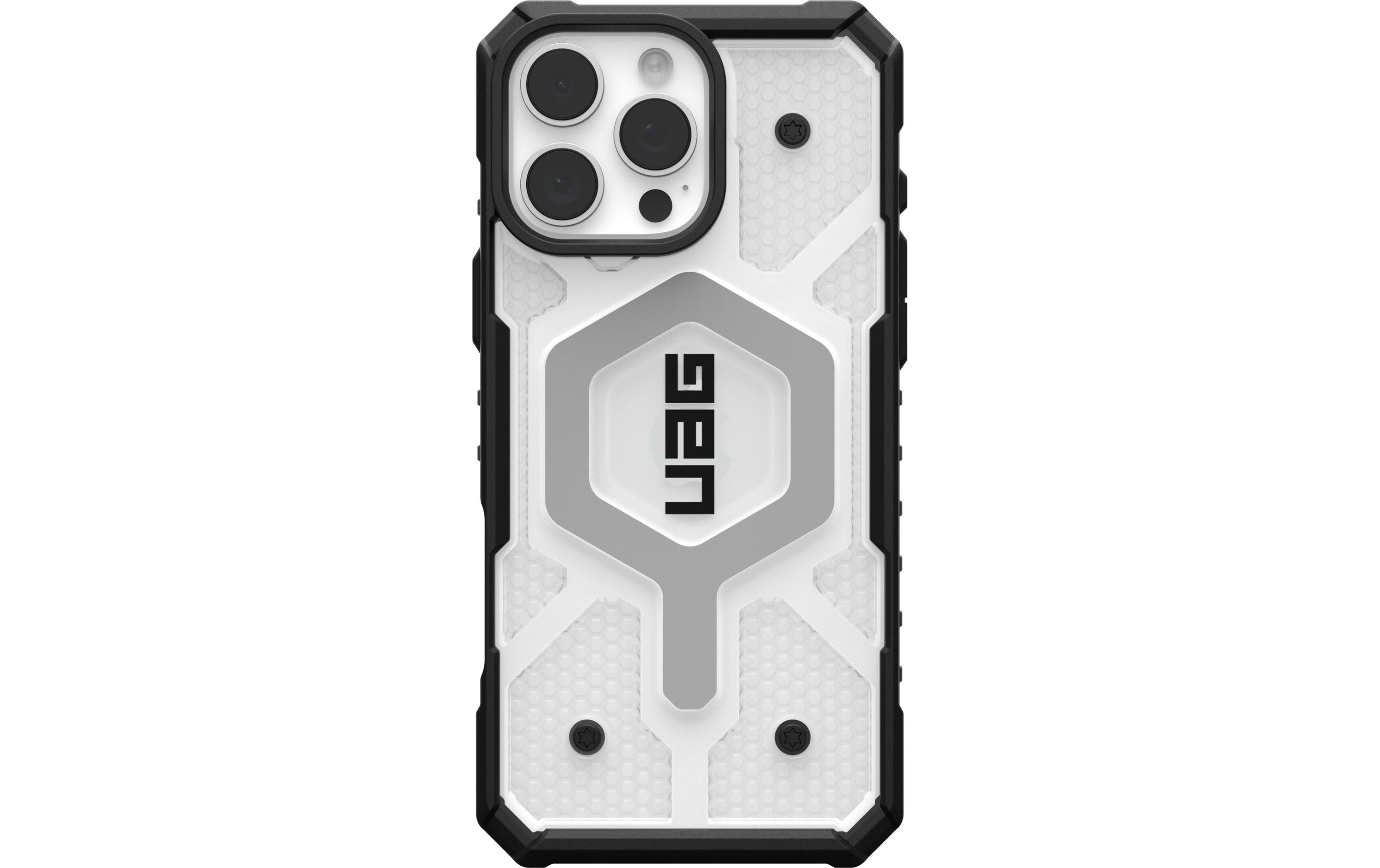 UAG Pathfinder Clear Mag ice iPhone 16 Pro Max