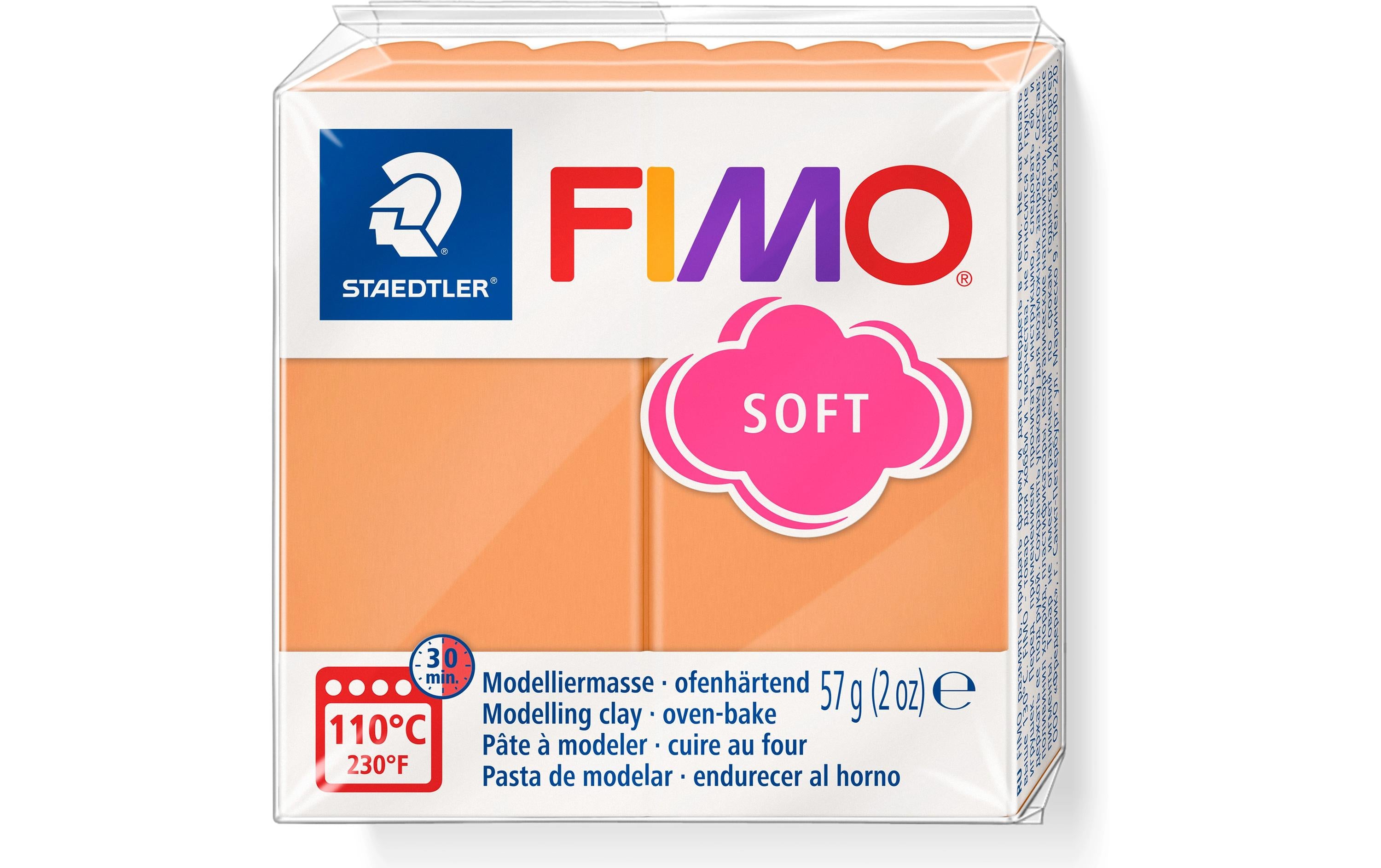 FIMO Soft Modelliermasse papaya sorbet, 57 g