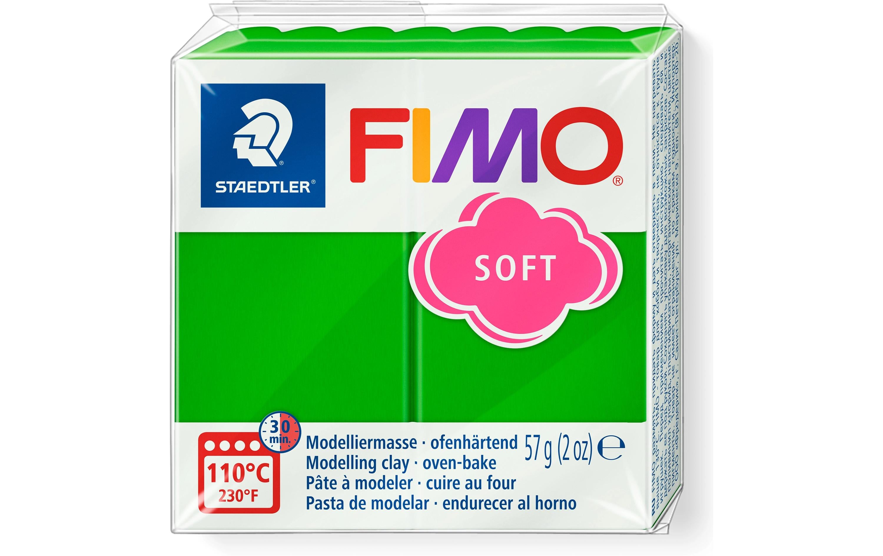 FIMO Soft Modelliermasse tropischgrün, 57 g