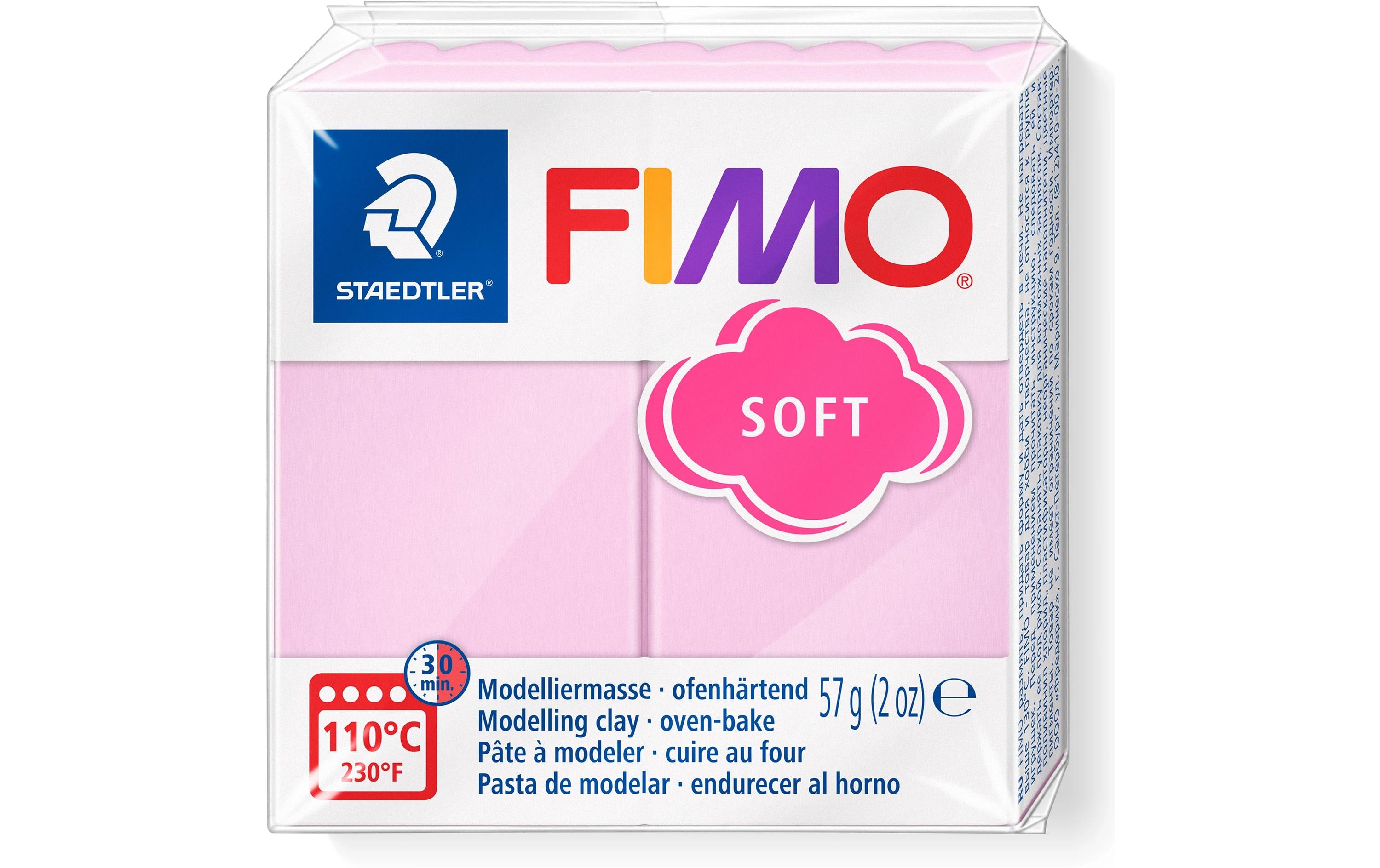 FIMO Soft Modelliermasse rosa, 57 g