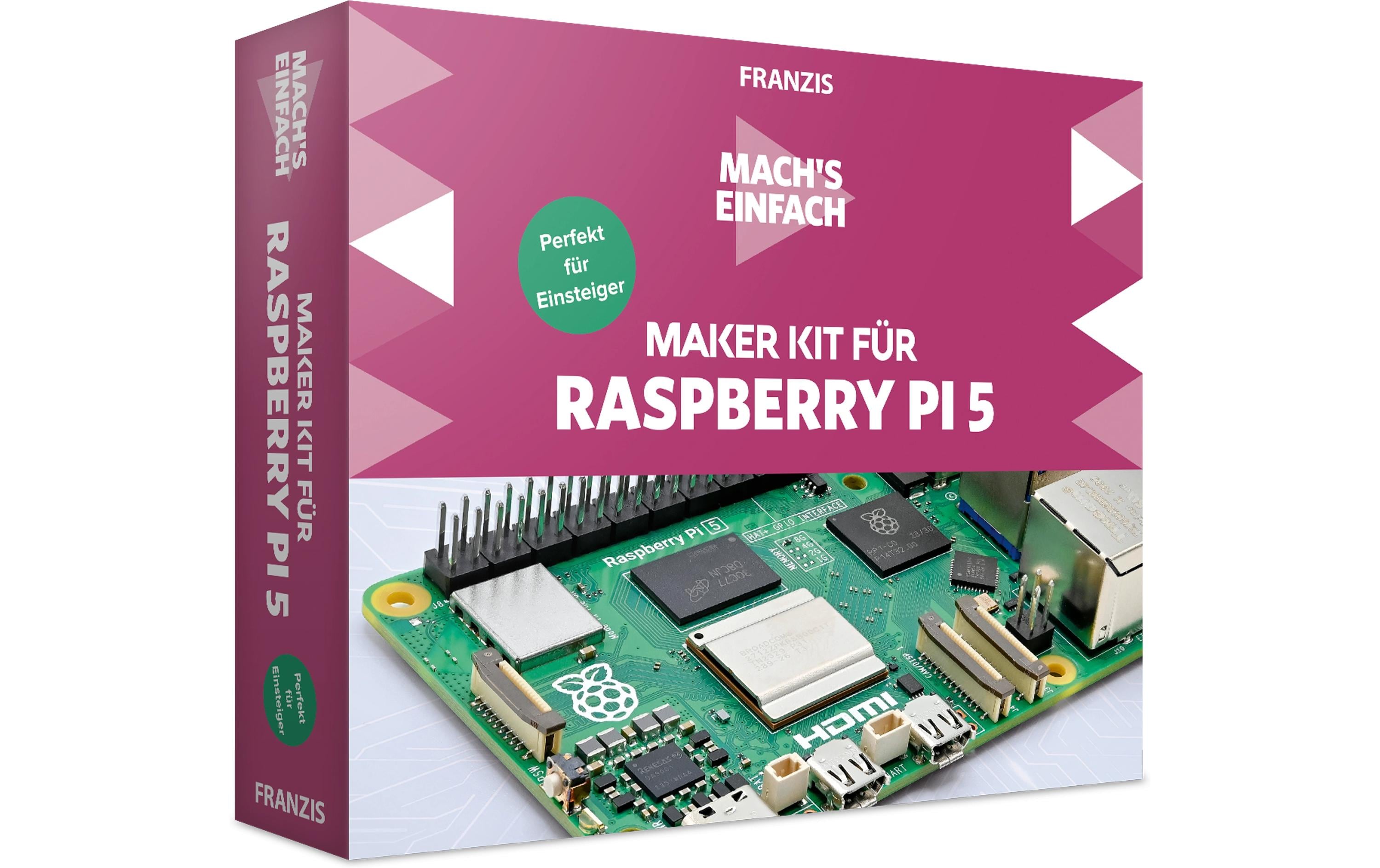 Franzis Maker Kit für Raspberry Pi 5 für Raspberry Pi 5