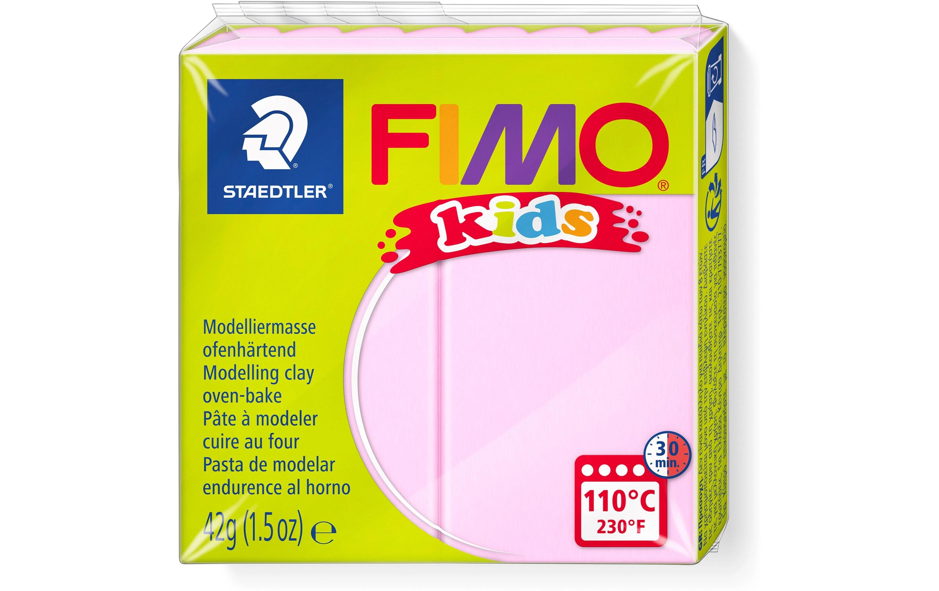 FIMO kids Modelliermasse rosa ofenhärtend, besonders weich