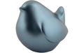present time Dekofigur Fat Bird Polyresin, Metallic dark blue
