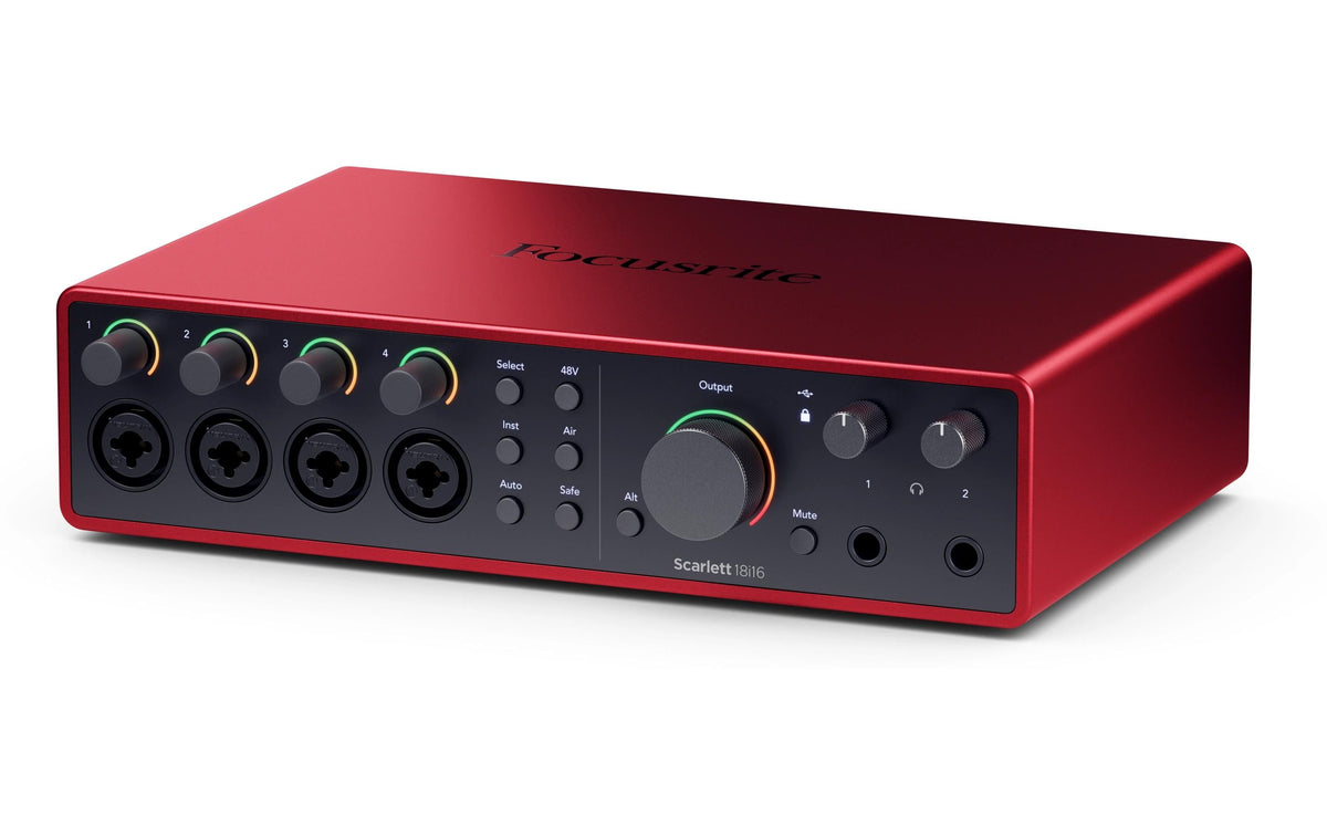 Focusrite Scarlett 18i16 4th Gen 18 In/16 Out USB-Audiointerface