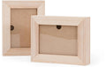JAMU Bilderrahmen A6 2er Set, Ahorn A6, Eiche, 20.1×15.5×4cm