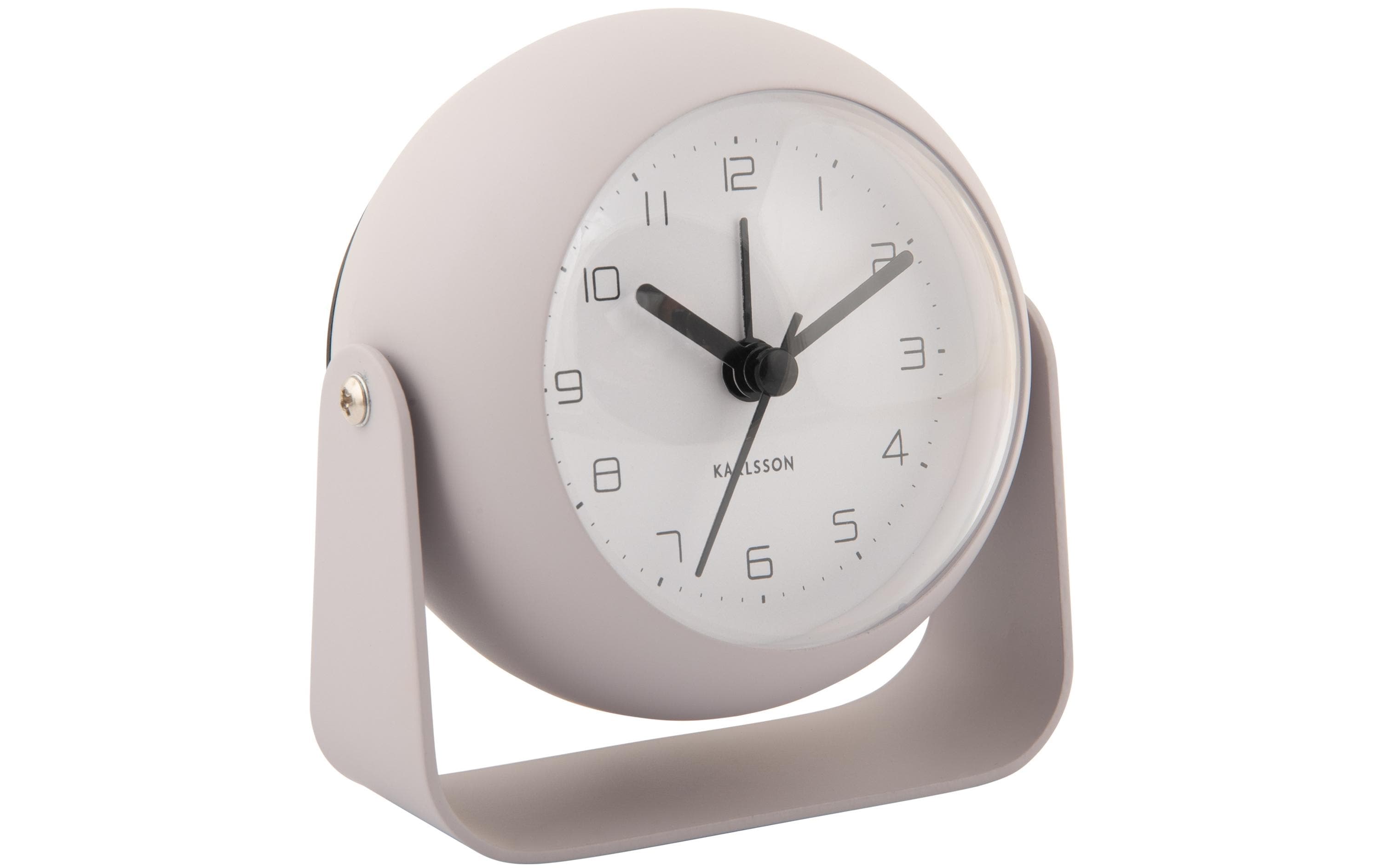 KARLSSON Wecker Bunky Exkl. 1 x AA Batterie, Cool grey