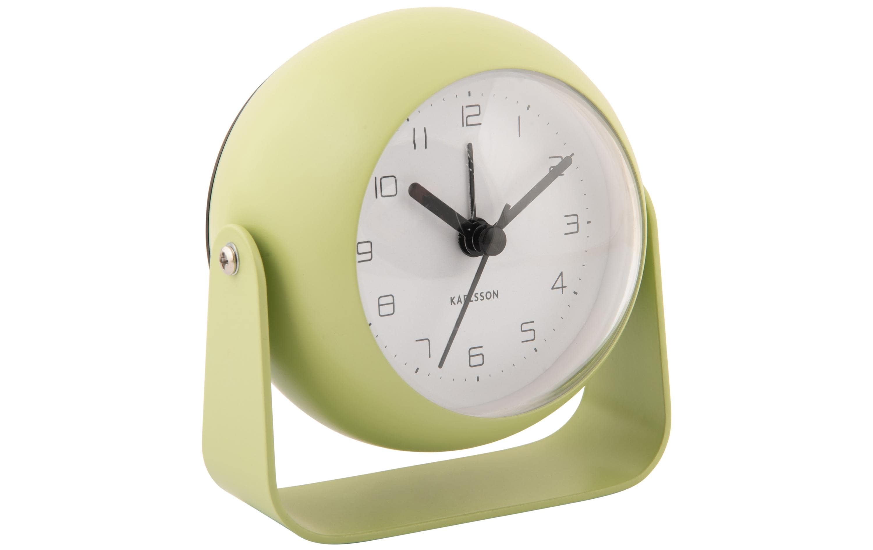 KARLSSON Wecker Bunky Exkl. 1 x AA Batterie, Matcha green