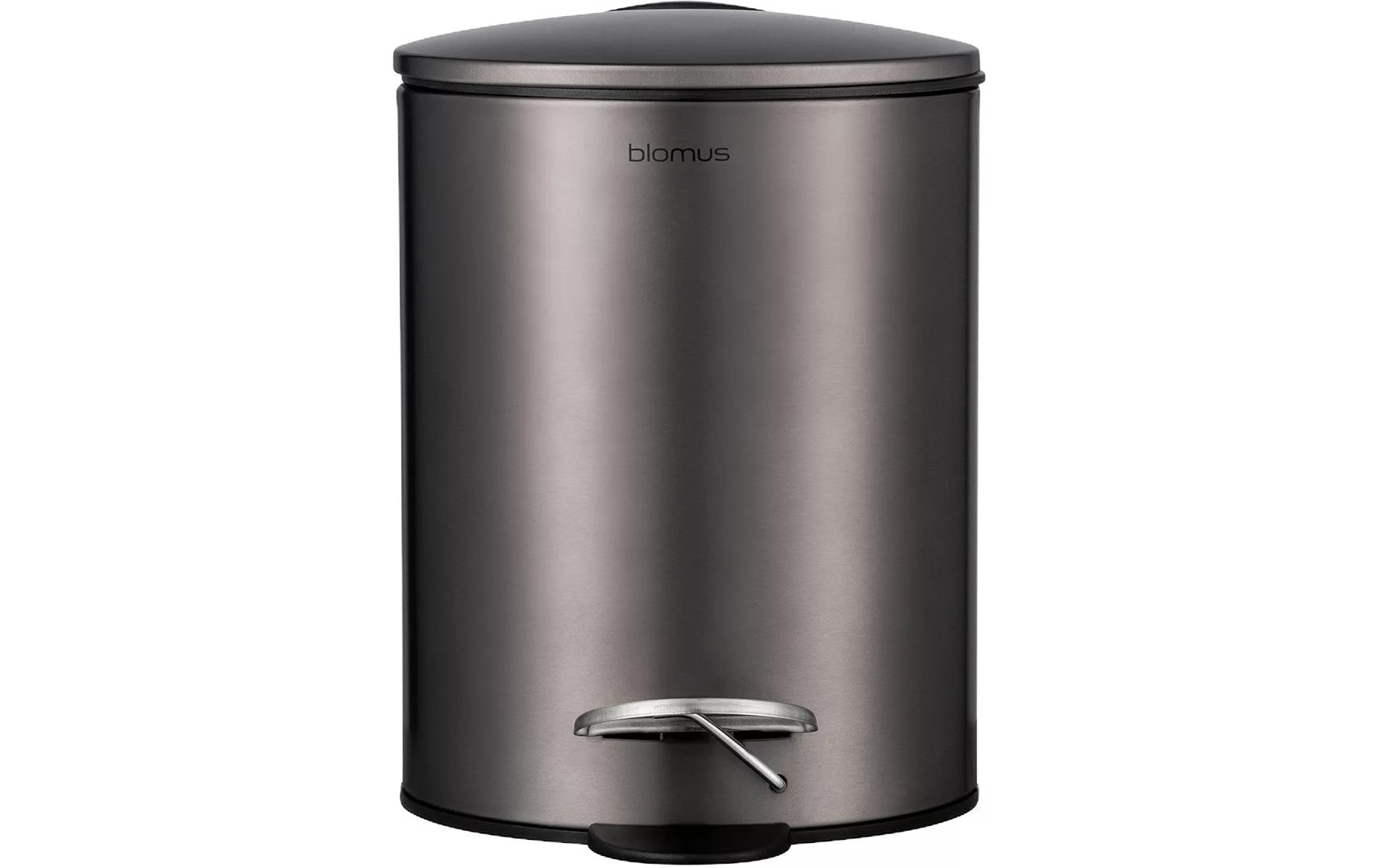 Blomus Treteimer TUBO 3 Liter, Burned Metal