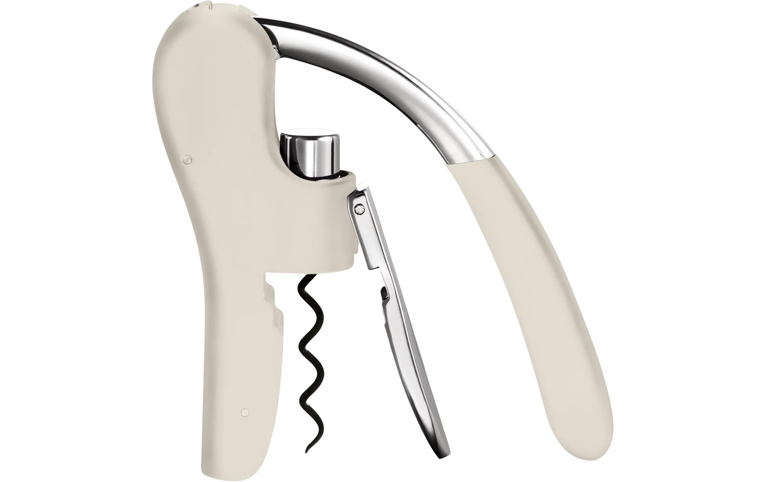 Blomus Korkenzieher LEVERMAN PRO Mit Folienschneider, Creme