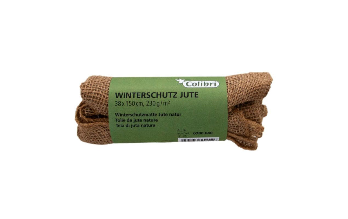 Colibri Winterschutz aus Jute natur 230g/m2 150 x 38 cm
