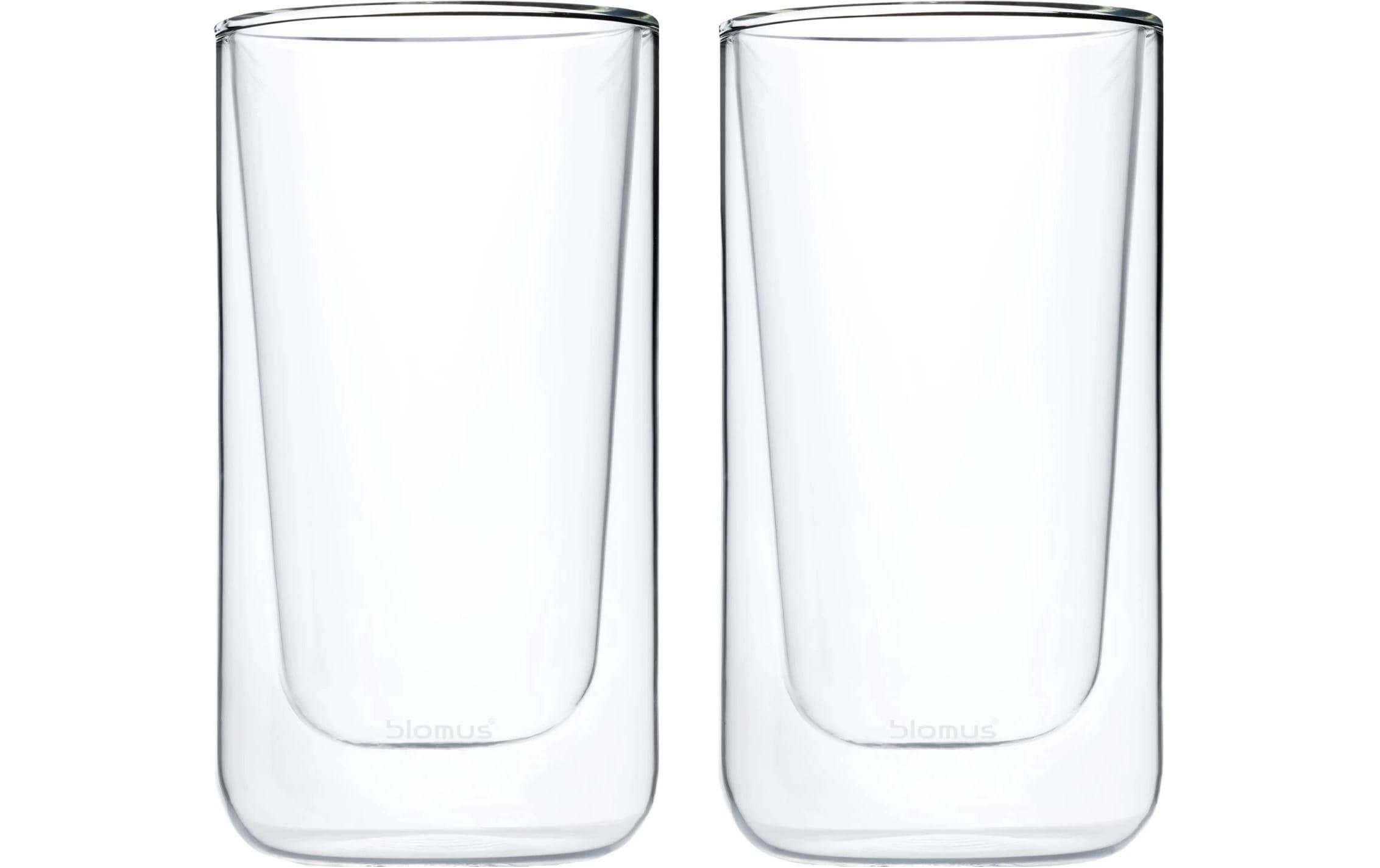 Blomus Latte Macchiato-Gläser NERO 2 Stück, 320ml, Glas