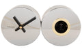 KARLSSON Wanduhr Duo Cuckoo Exkl. 3 x AA Batterie, Silber plated