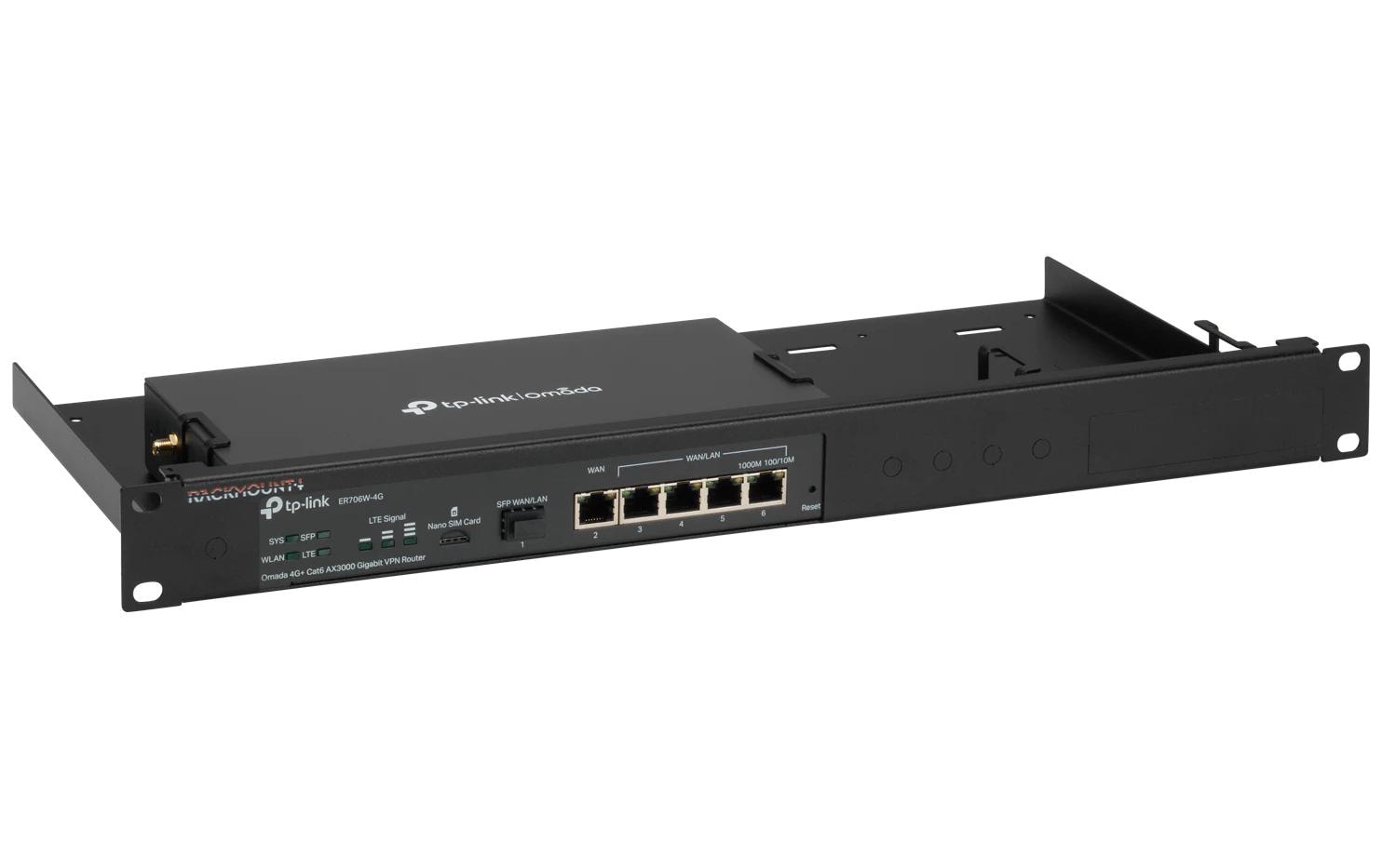 Rackmount IT RM-OM-T2 19"Rackmount Kit für TP-Link Omada ER705 +OC200 (Option)