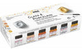Kreul Glass & Porcelain Metallic 20 ml, 6 Stück + Pinsel