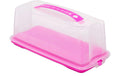 relaxdays Cakebutler 15 x 37 x 16 cm, Pink