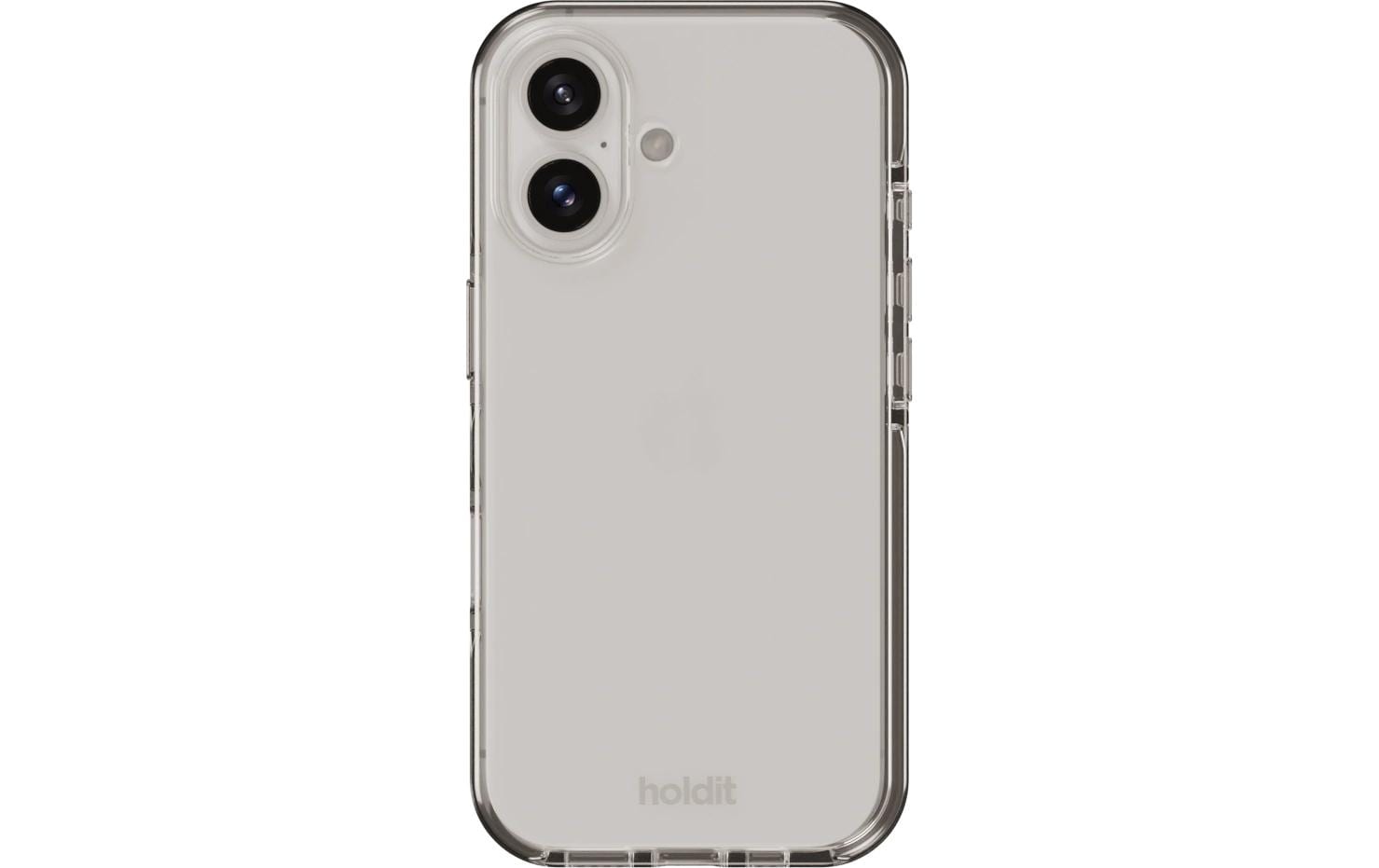 Holdit Seethru Case White iPhone 16 Plus