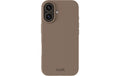 Holdit Silicone Case Mocha Brown iPhone 16 Plus