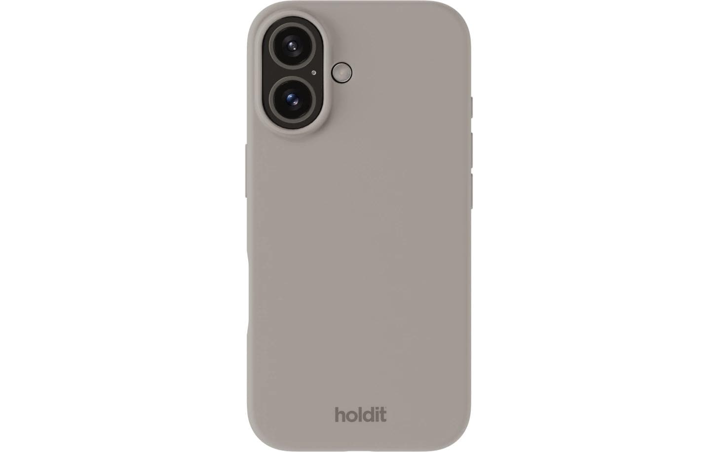 Holdit Silicone Case Taupe iPhone 16 Plus