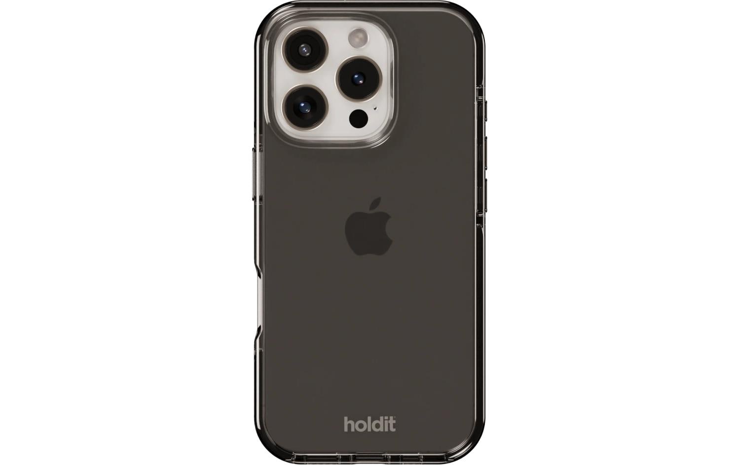Holdit Seethru Case Black iPhone 16 Pro Max