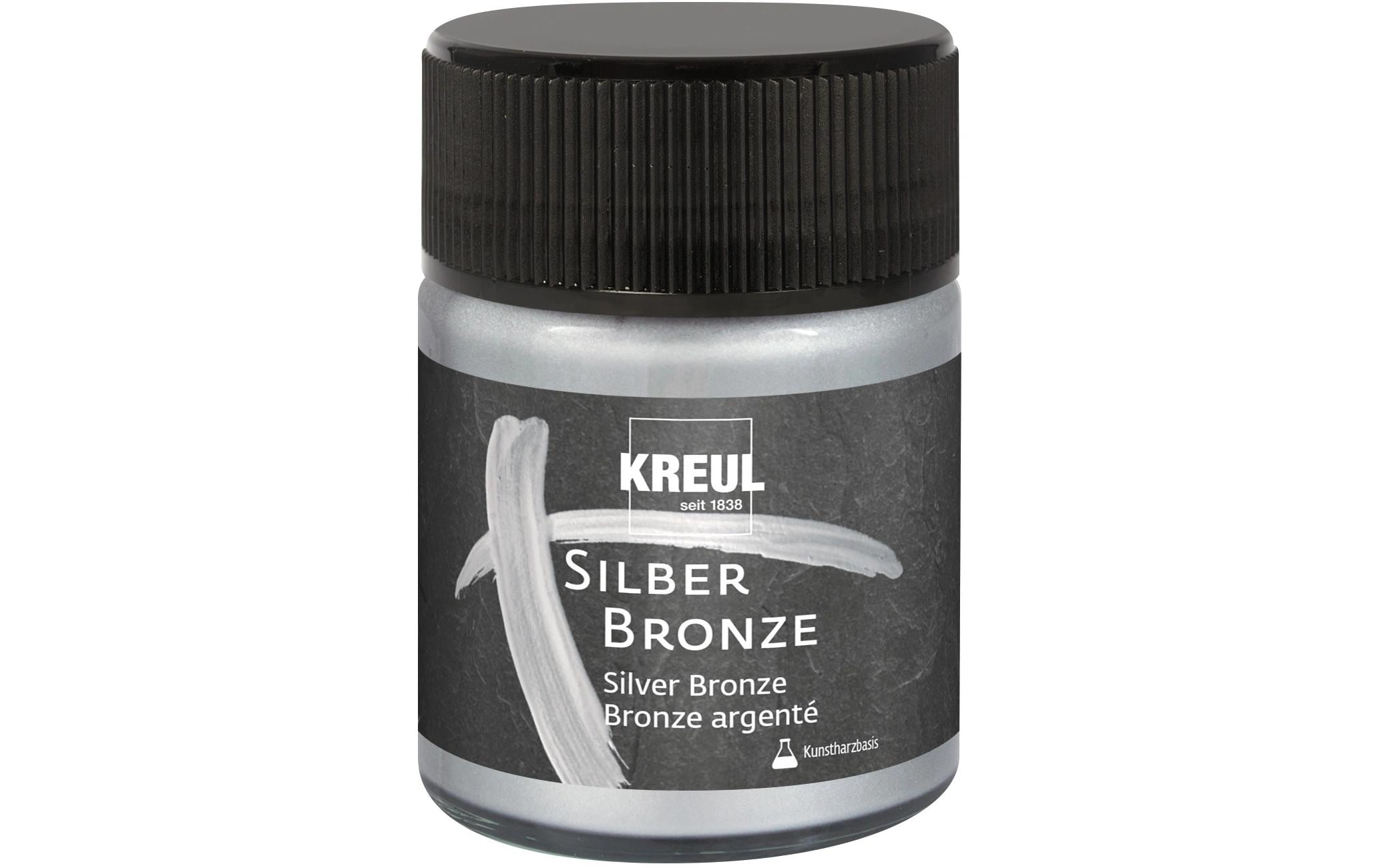 Kreul Flüssigbronze Silber 50 ml, 1 Stück