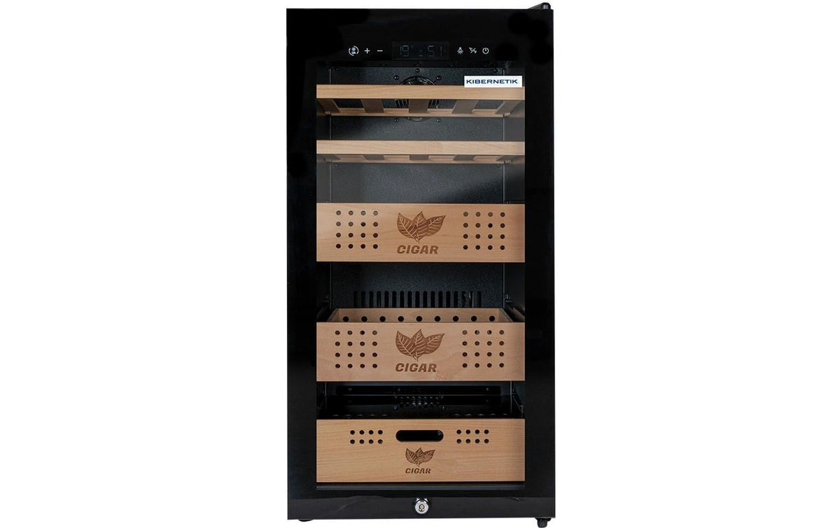 Kibernetik HU85 Zigarrenschrank 3 Schub, 65W, 230V, 83l