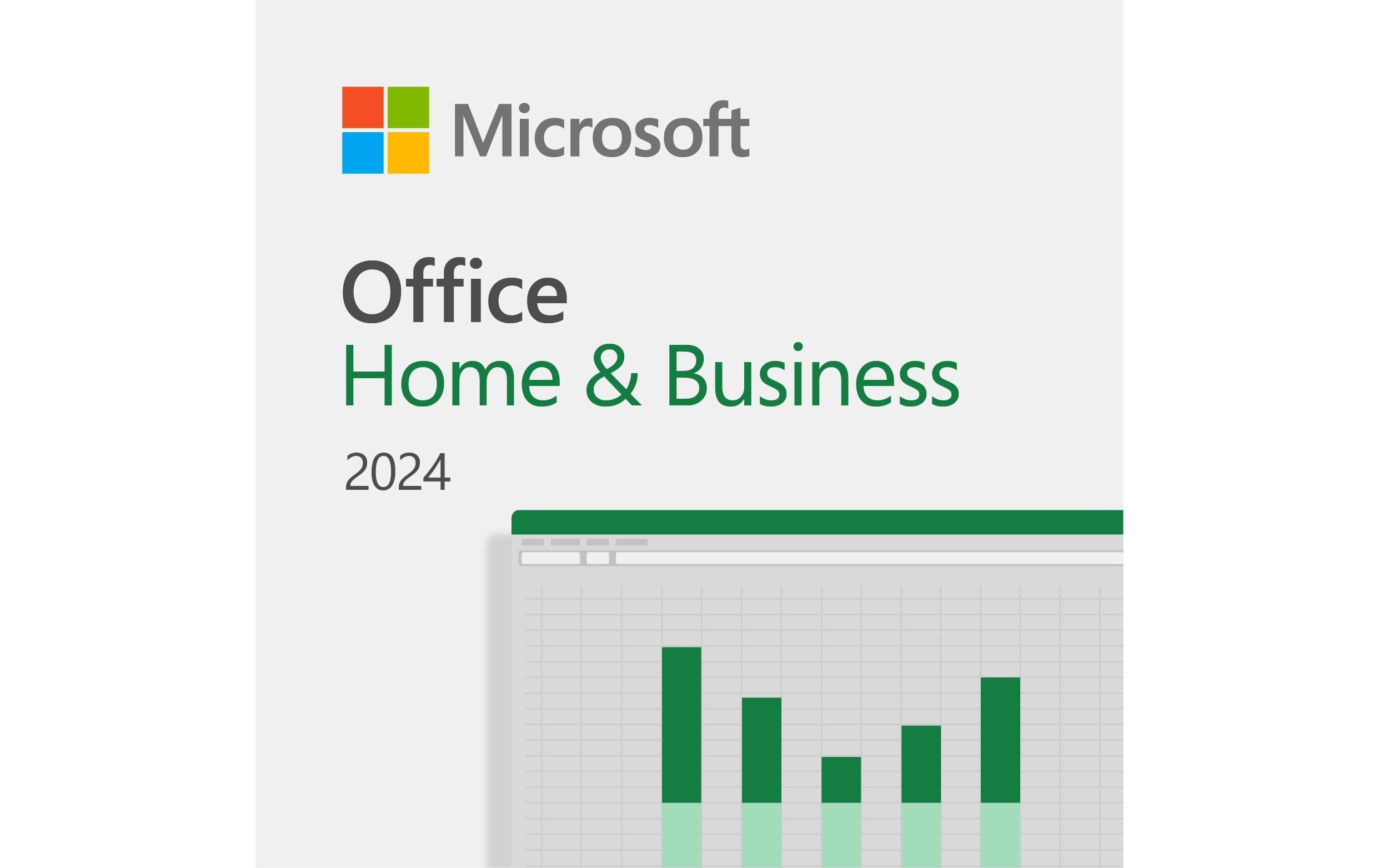 Microsoft Office 2024 Home & Business ESD/Download, Vollversion, multilingual