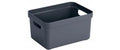 Sigma home Aufbewahrungsbox 5 Liter 25.2x17.5x12.2cm, Dunkelblau