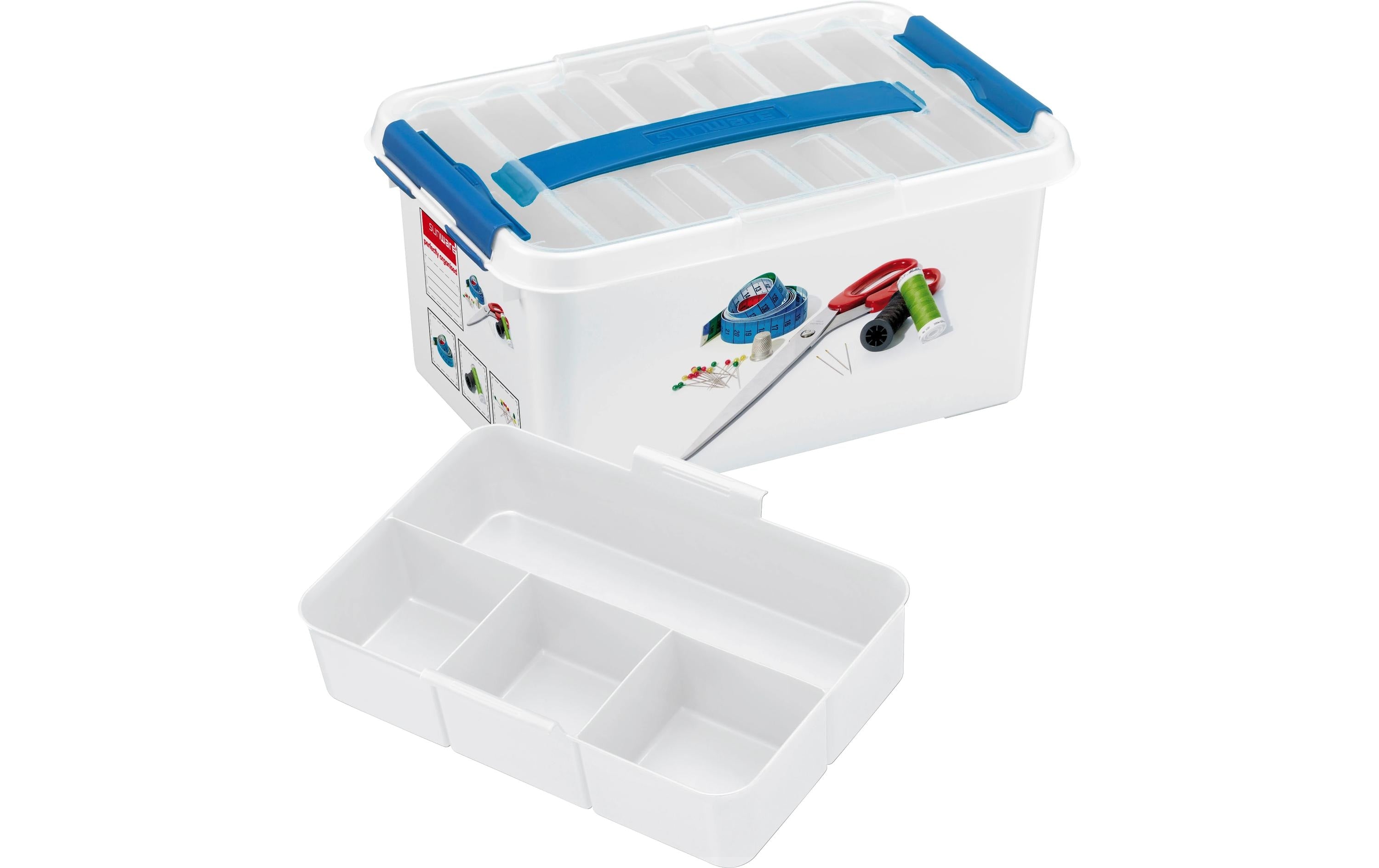 Sigma home Aufbewahrungsbox Nähkasten 30x20x14.5cm, PP