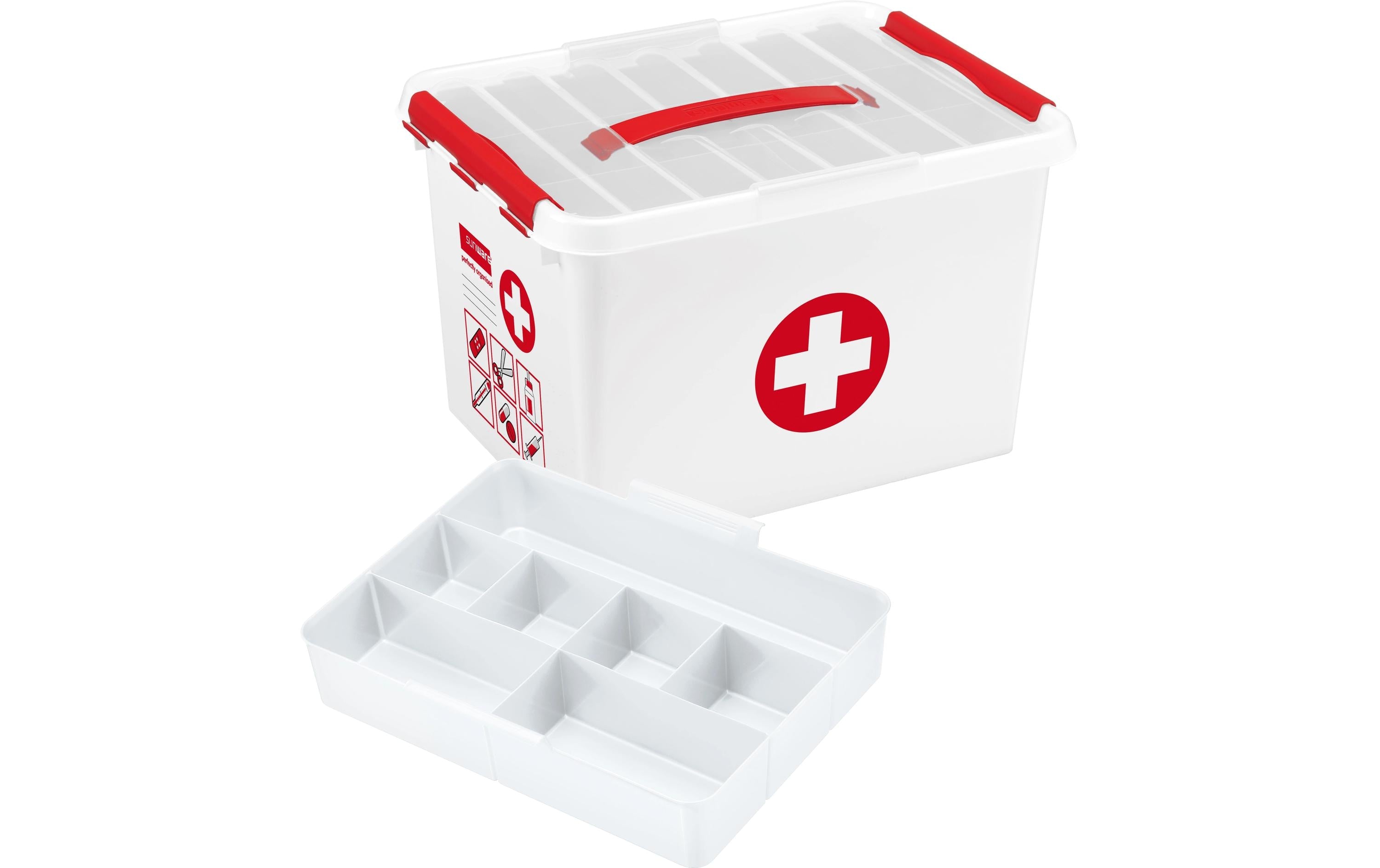 Sigma home Erste Hilfe Box 22 Liter 40x30x26cm, PP