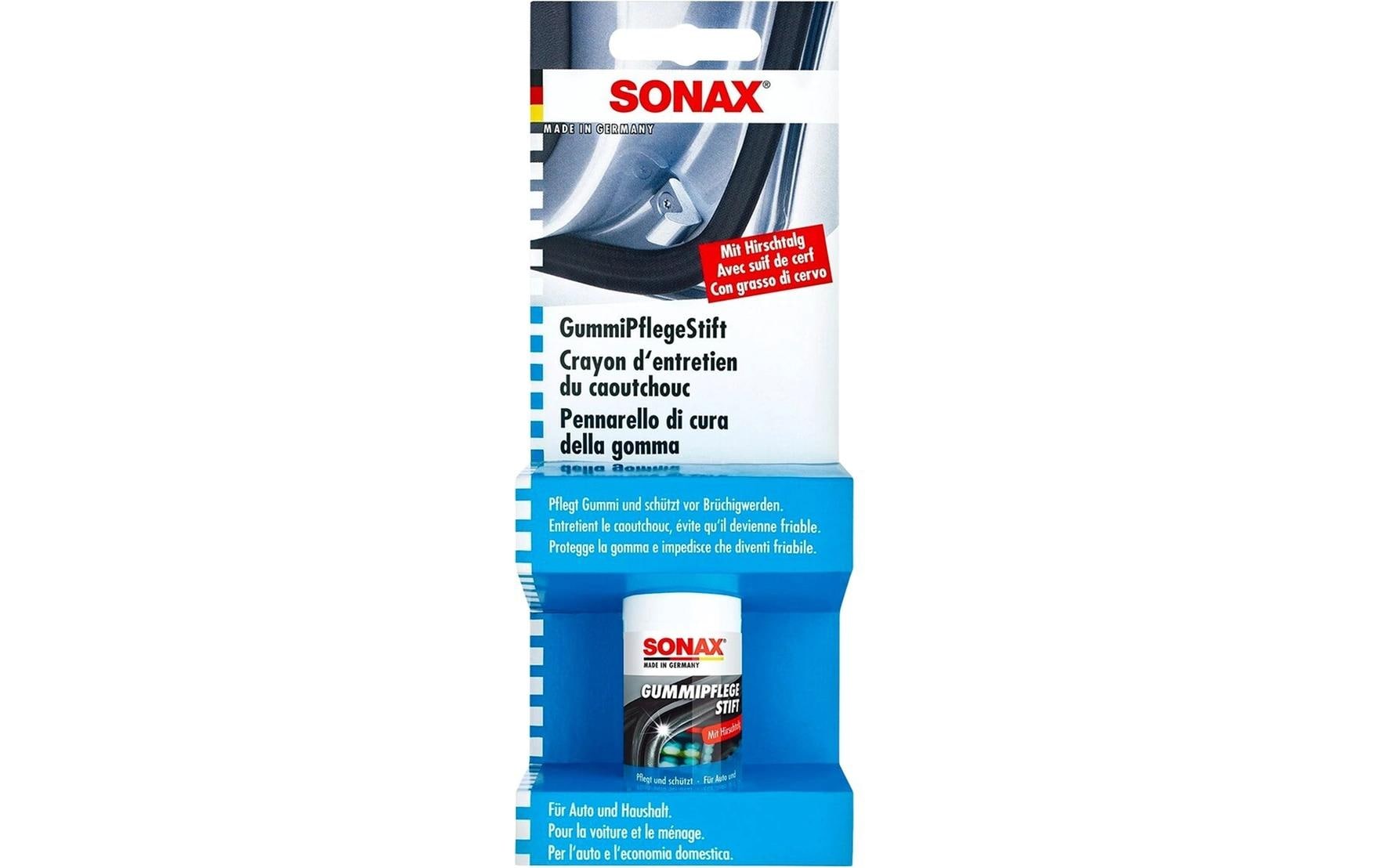 SONAX GummiPflegeStift mit Hirschtalg, 20g
