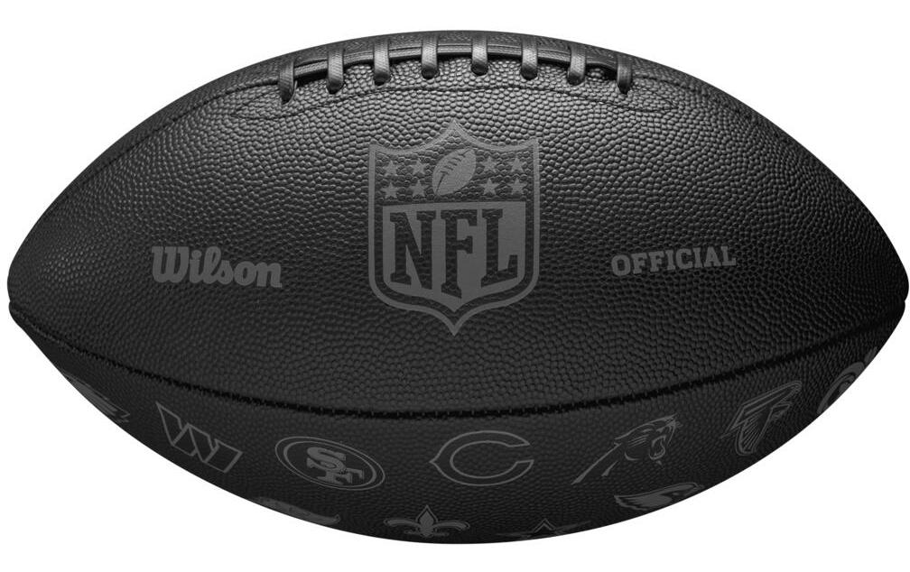 Wilson Football NFL 32 Team Black of Cat. Silber, Black