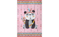 Hanse Home Kinderteppich Panda 100% Polypropylen, 120x170x0.7cm, Rosa