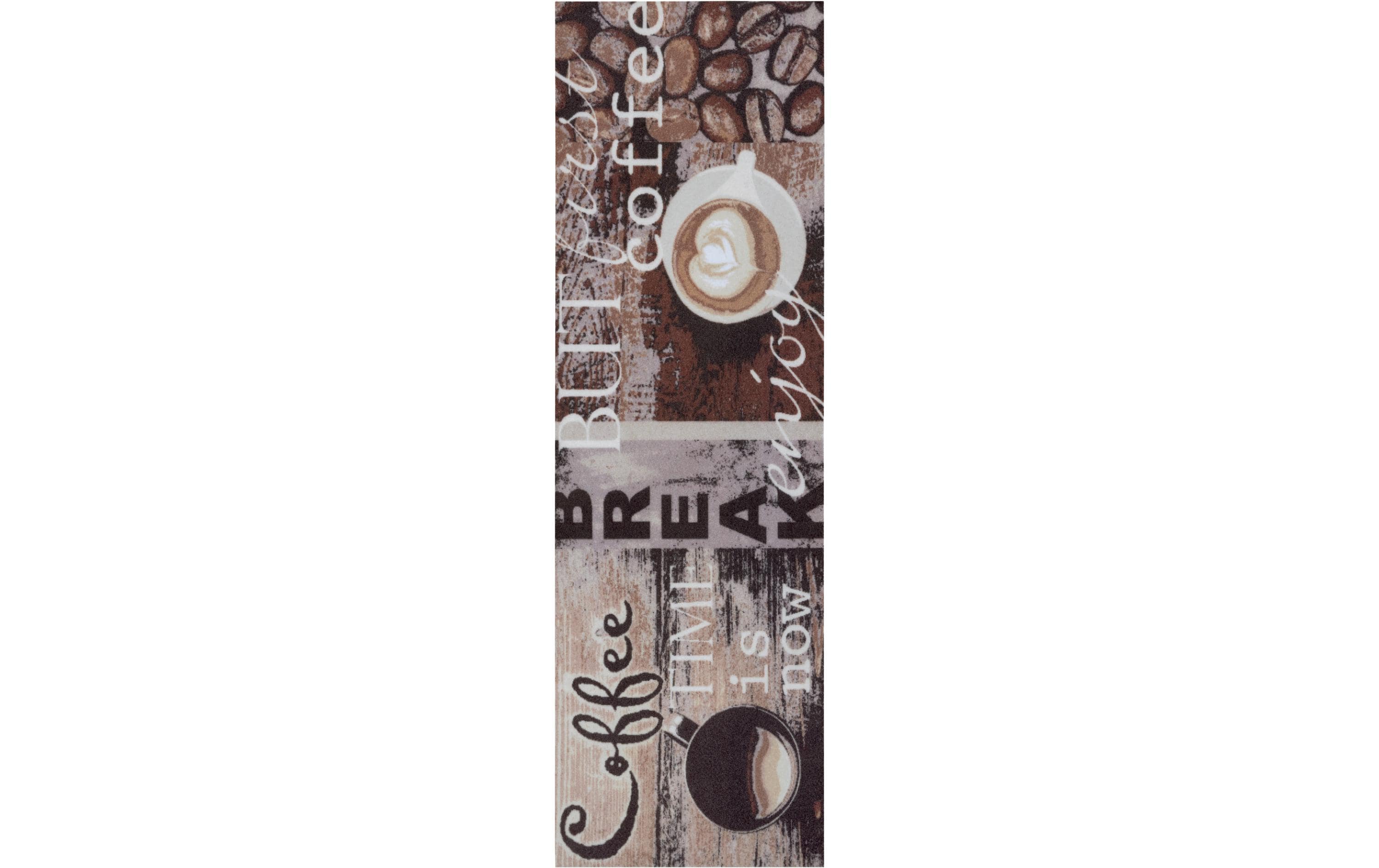 Hanse Home Küchenteppich Coffee Polyester, 150x50x0.3cm