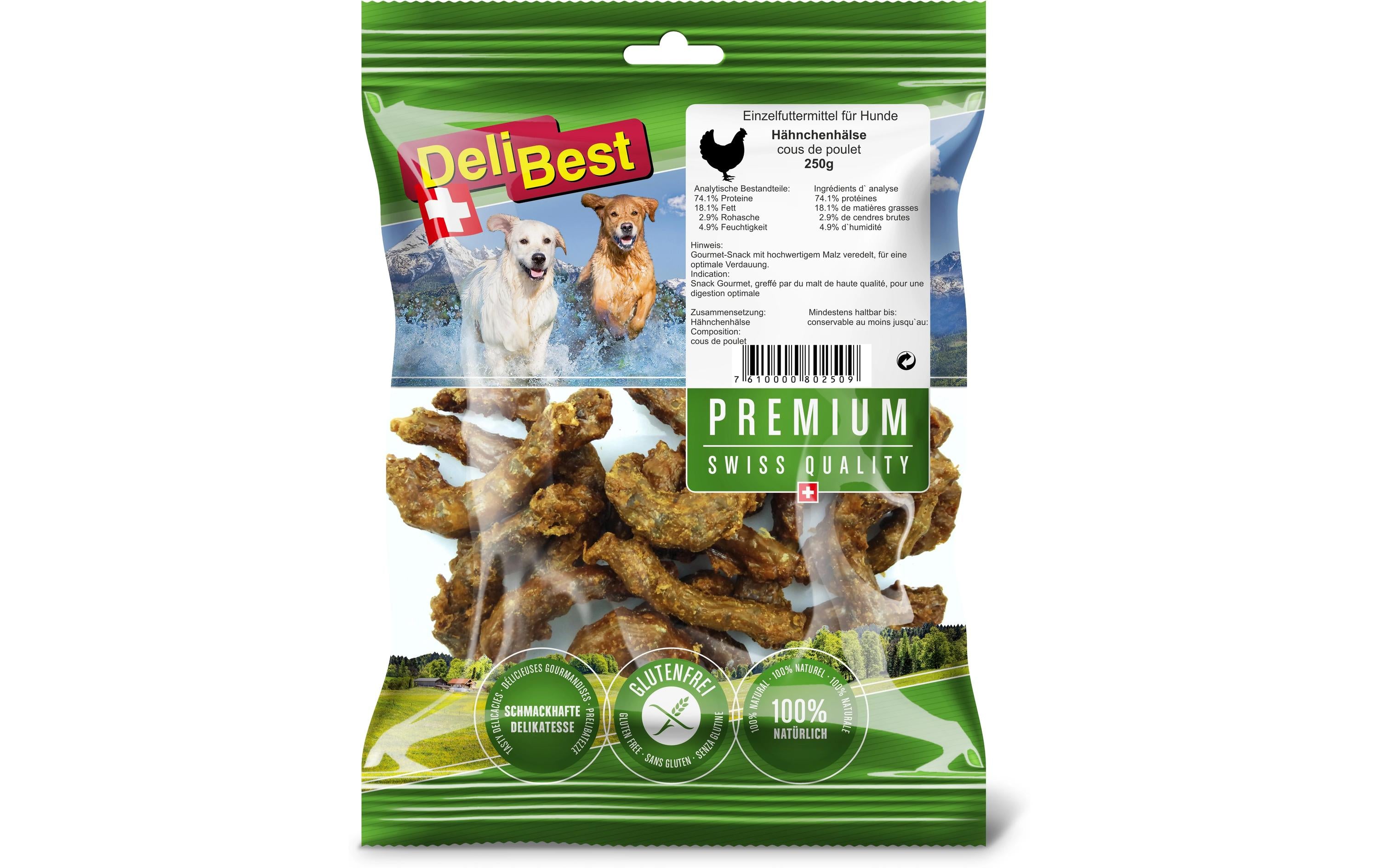 DeliBest Hähnchenhälse Gourmet 250g