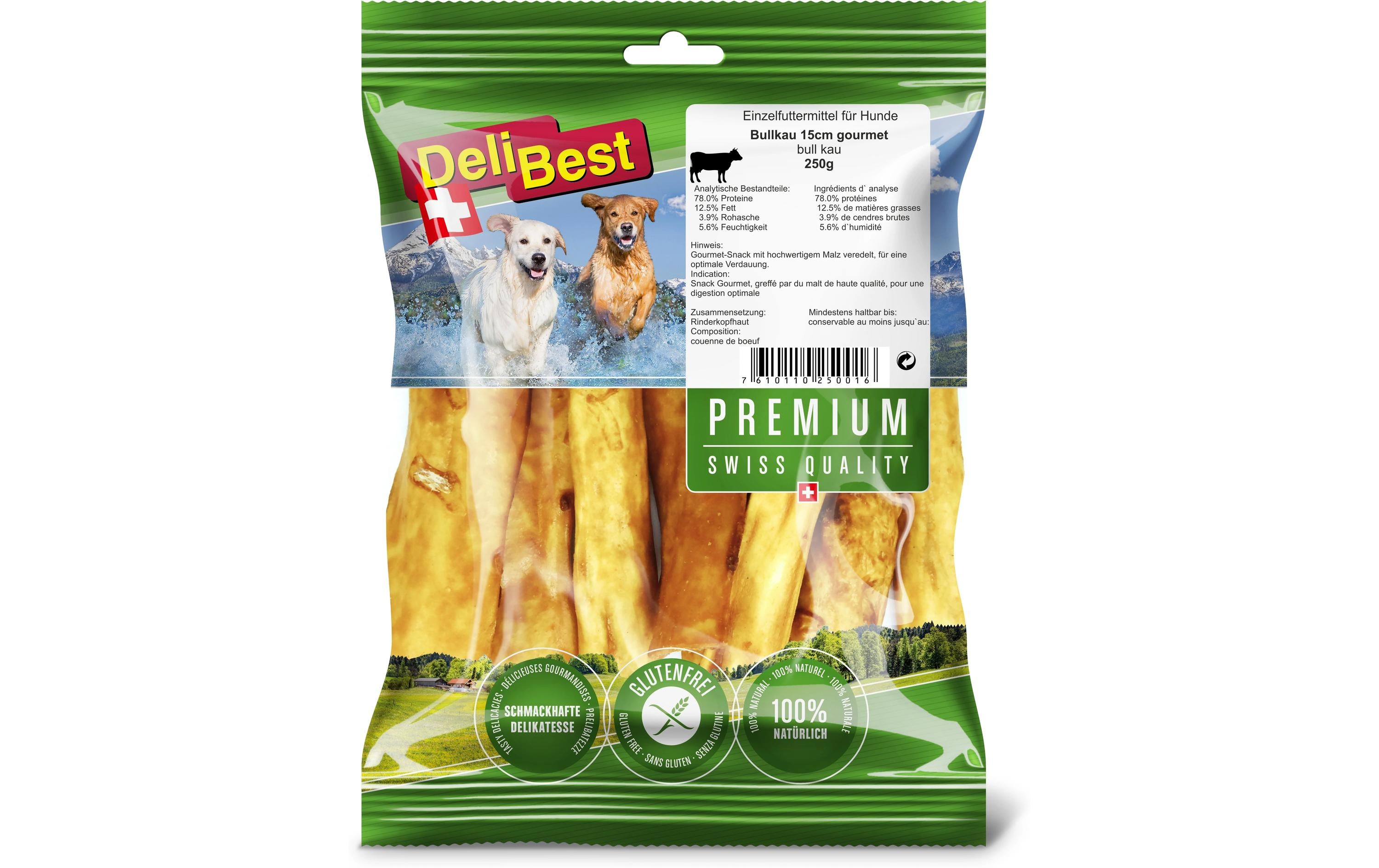 DeliBest Bull Kau 15cm gourmet 250g