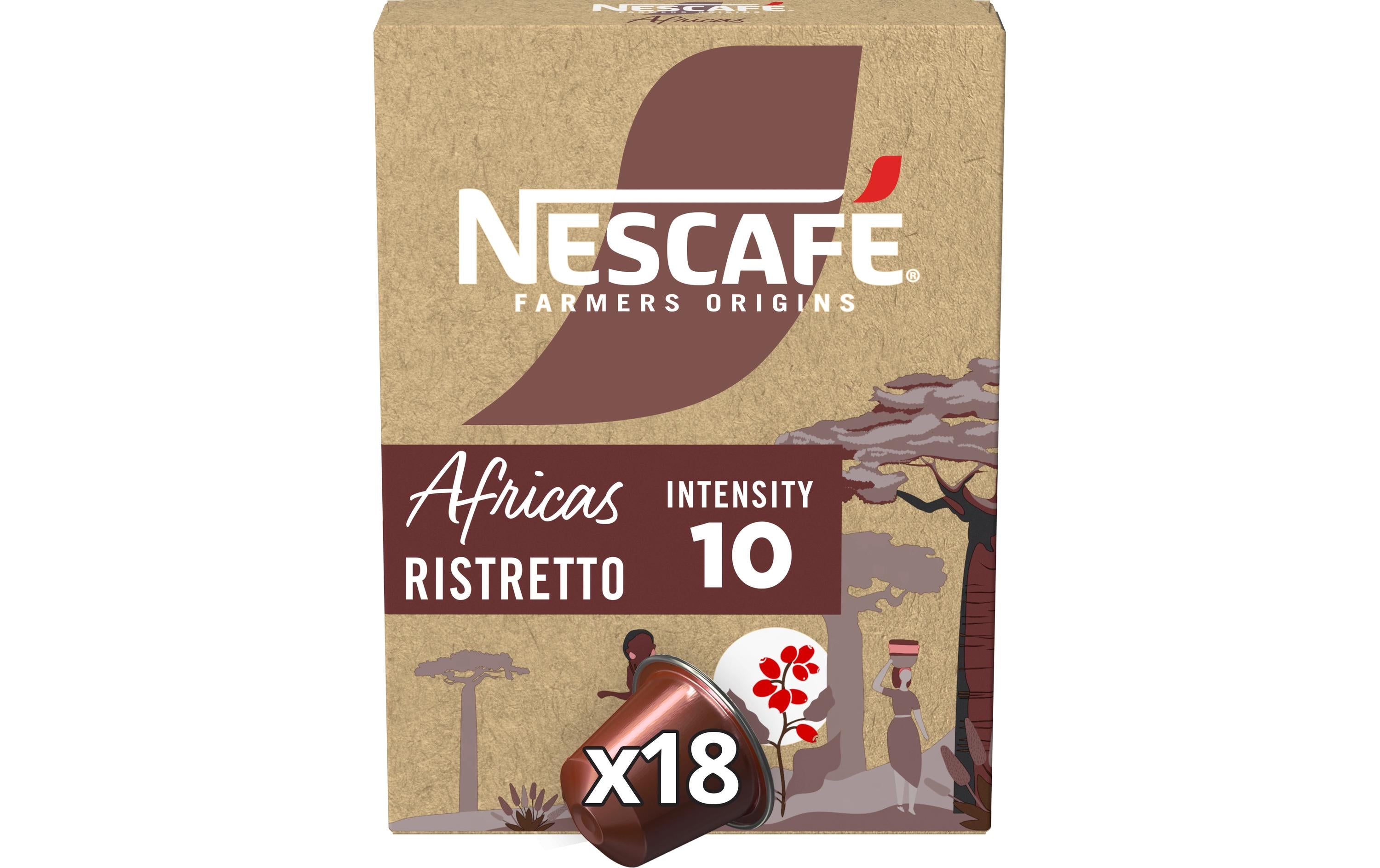 Kaffeekapseln Farmers Origins Africas 18 Stück
