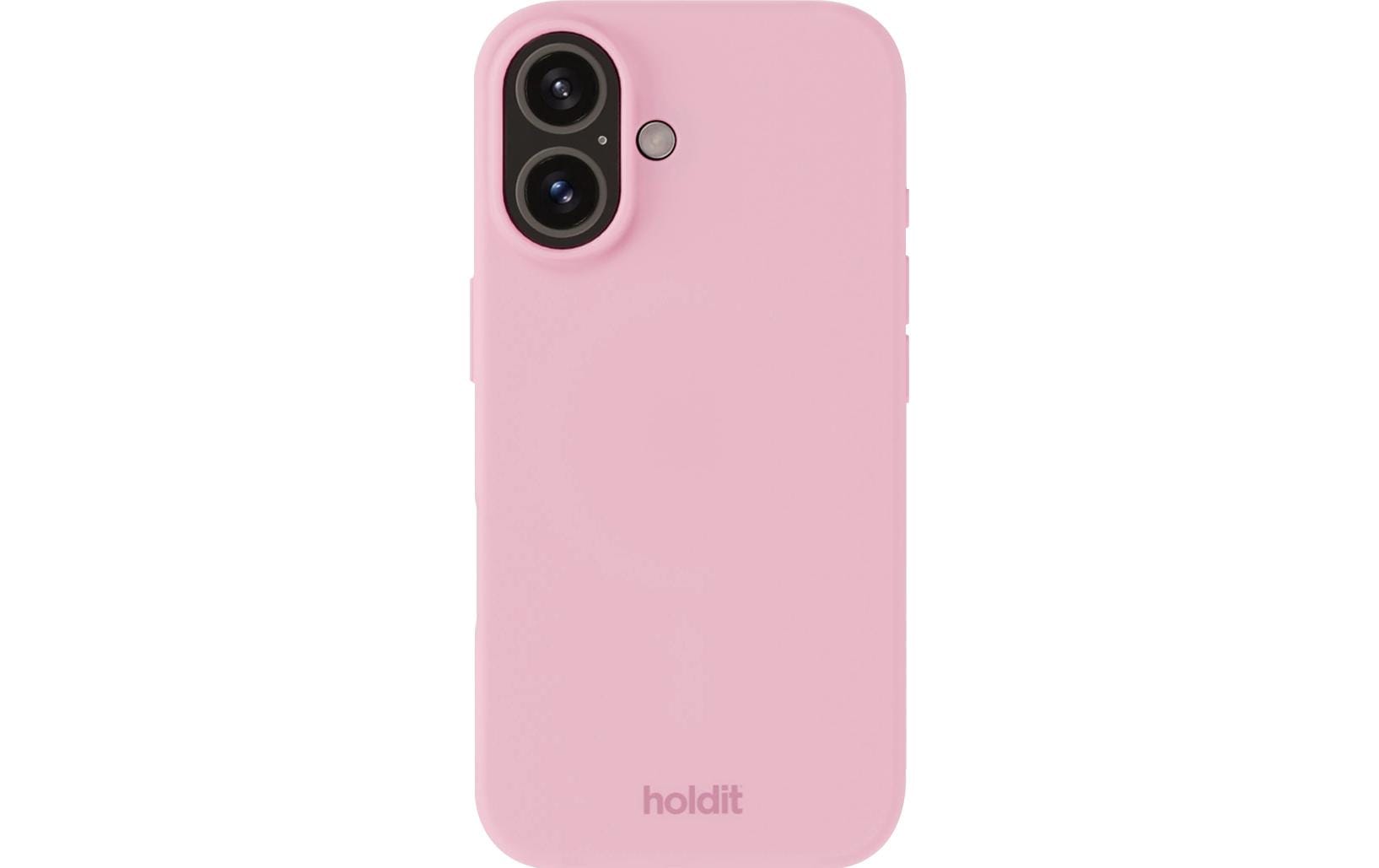 Holdit Silicone Case Pink iPhone 16 Plus