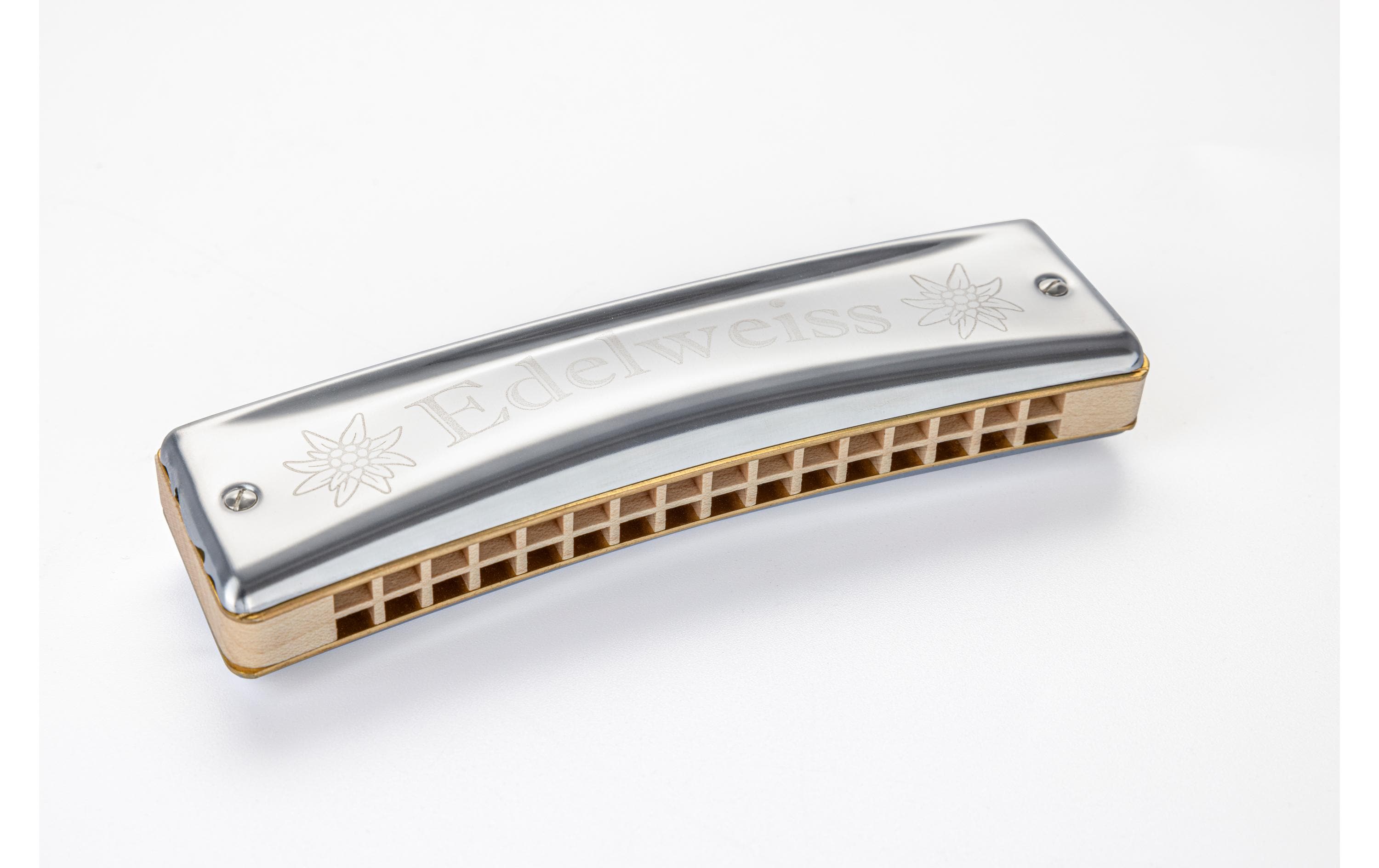 Hohner Edelweiss 32 C Mundharmonika, Oktav