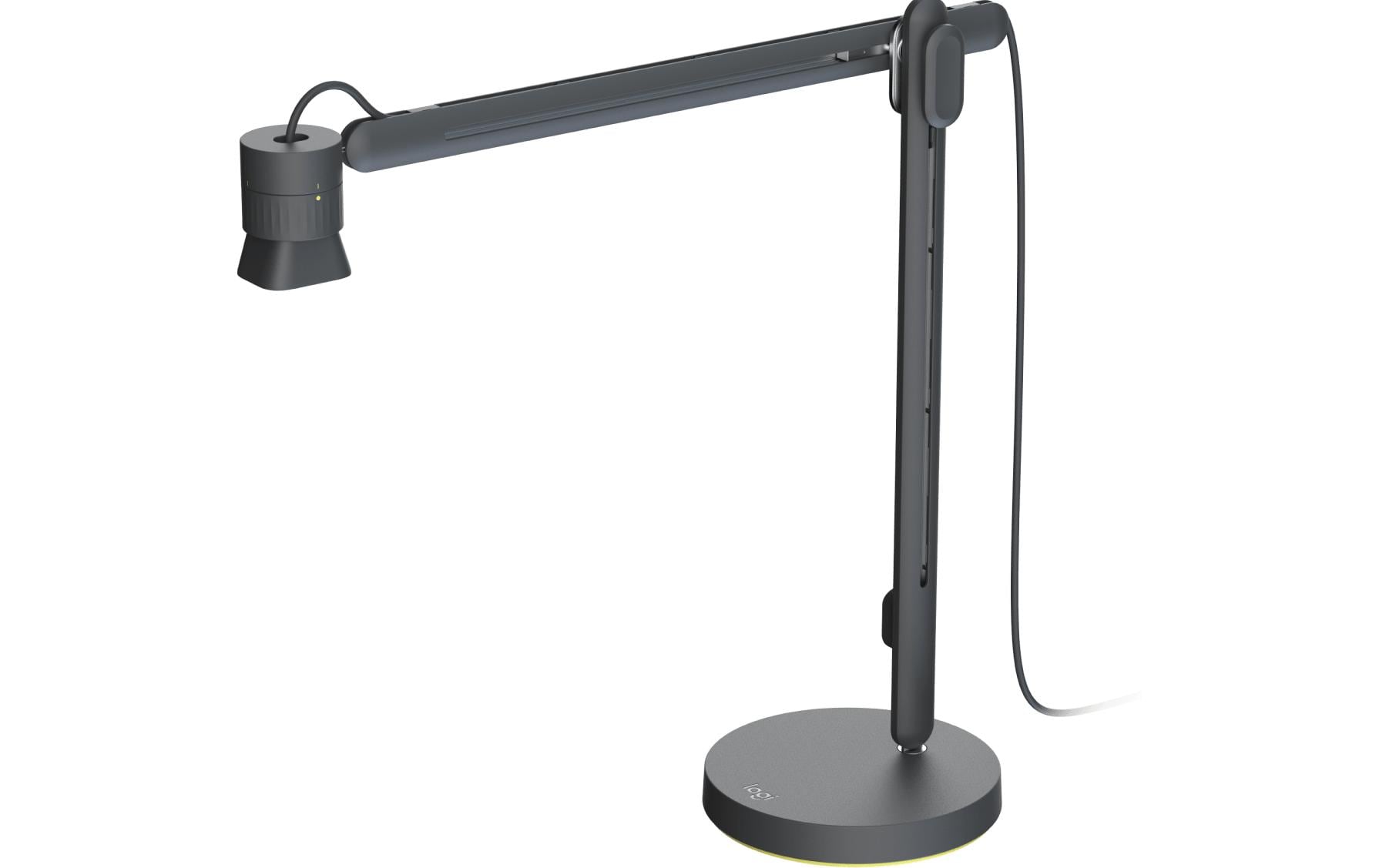 Logitech Webcam Reach mit Tischsockel. Table Base