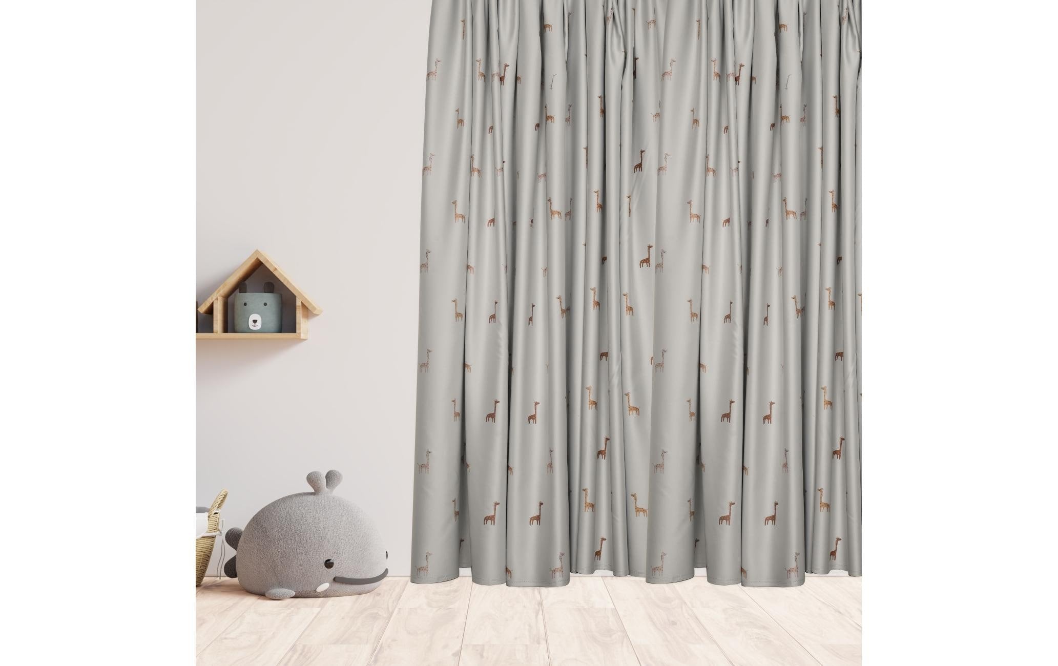 Stotz Kindervorhang Verdundunklung Sierra 140x260cm, 100% Polyester,m. Faltenband
