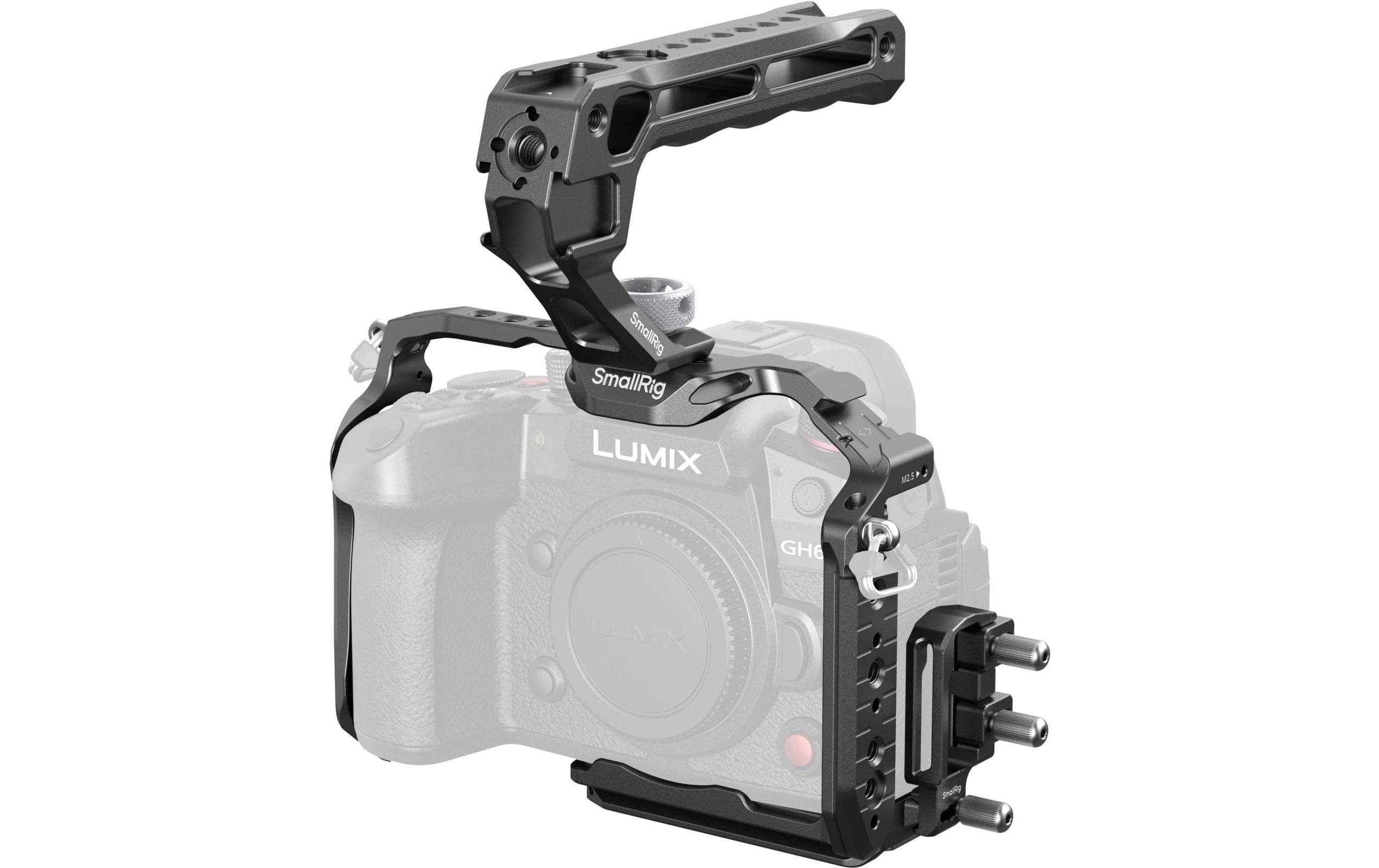 SmallRig HawkLock Quick Release Cage Kit for Panasonic LUMIX GH7 / GH6