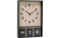 Boltze Wanduhr Office Analog, exkl. 1xAA Batterie, MDF