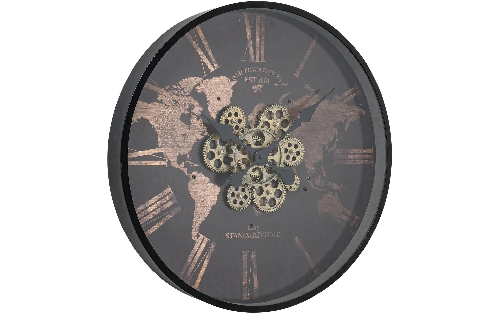 Boltze Wanduhr Rodas Analog, exkl. 3xAA Batterie