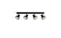Philips 4er Spot  Sleet 25W E14, sz, ohne Leuchtmittel
